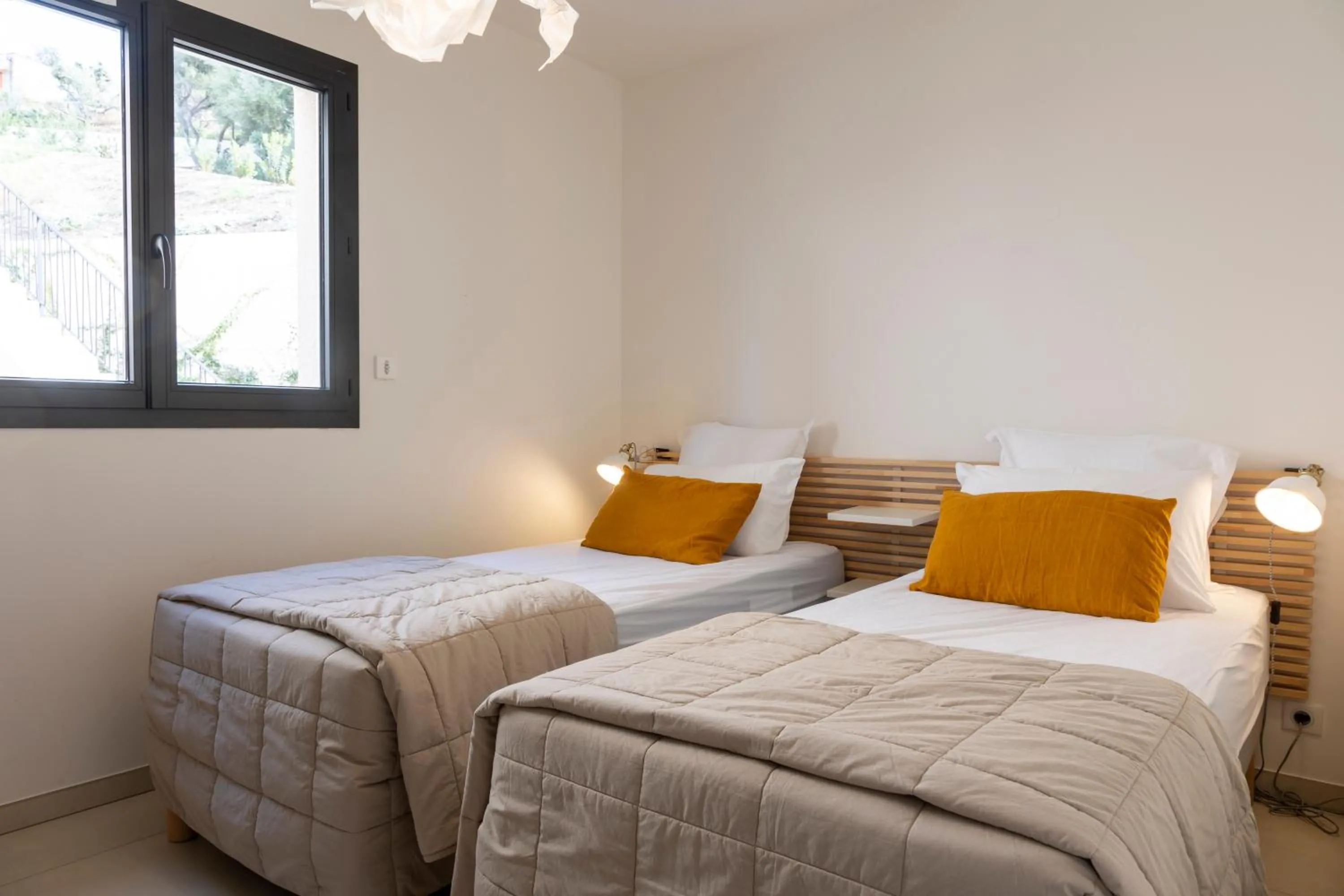Bedroom, Bed in Casa Marina Cargèse