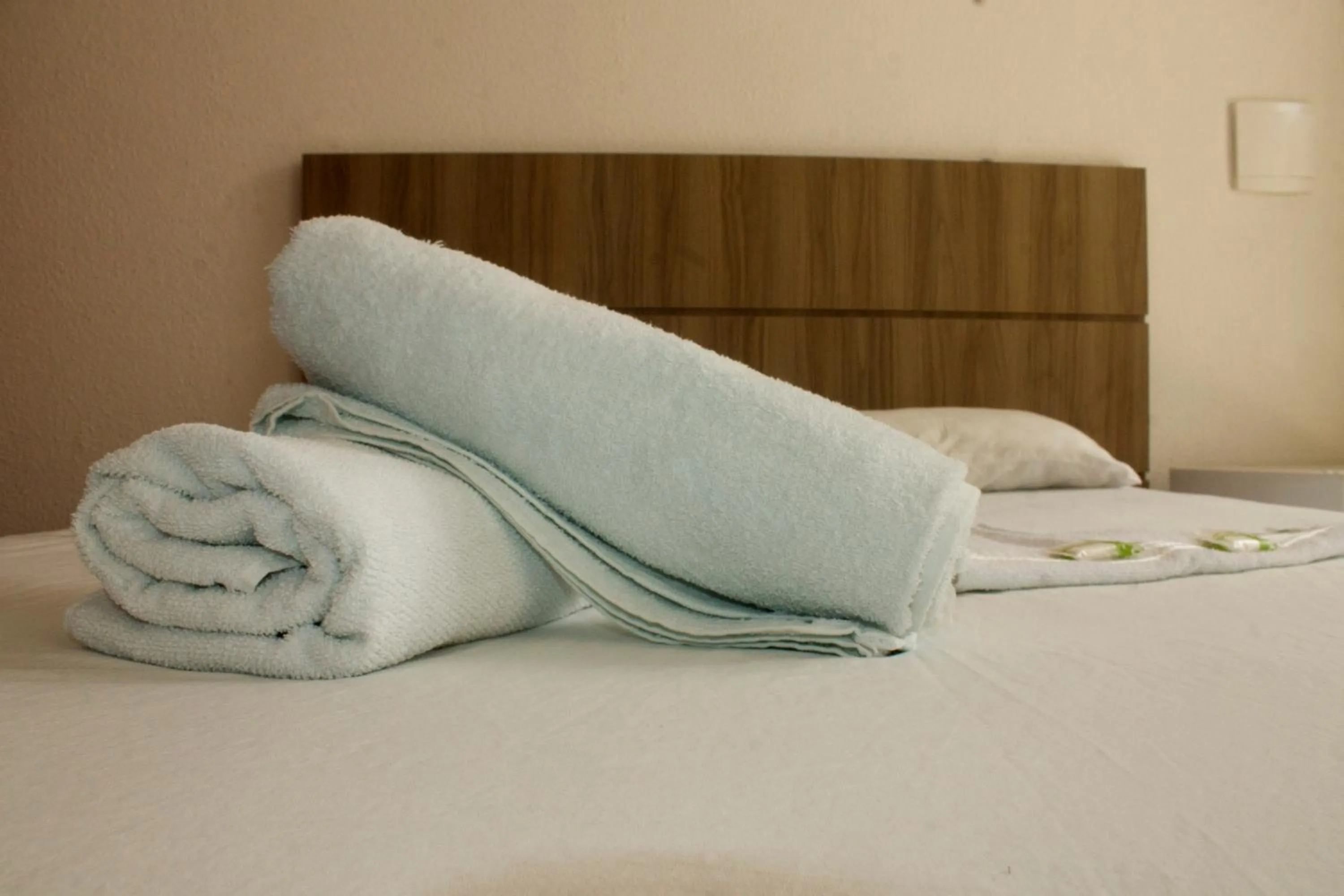 Bed in Pousada Brisa da Canoa