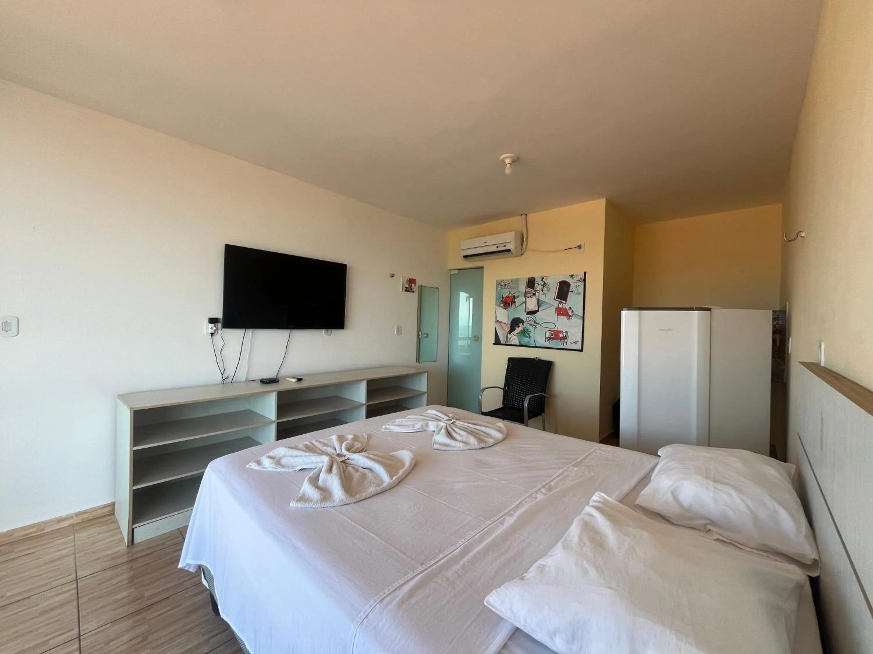 Bed in Pousada Brisa da Canoa