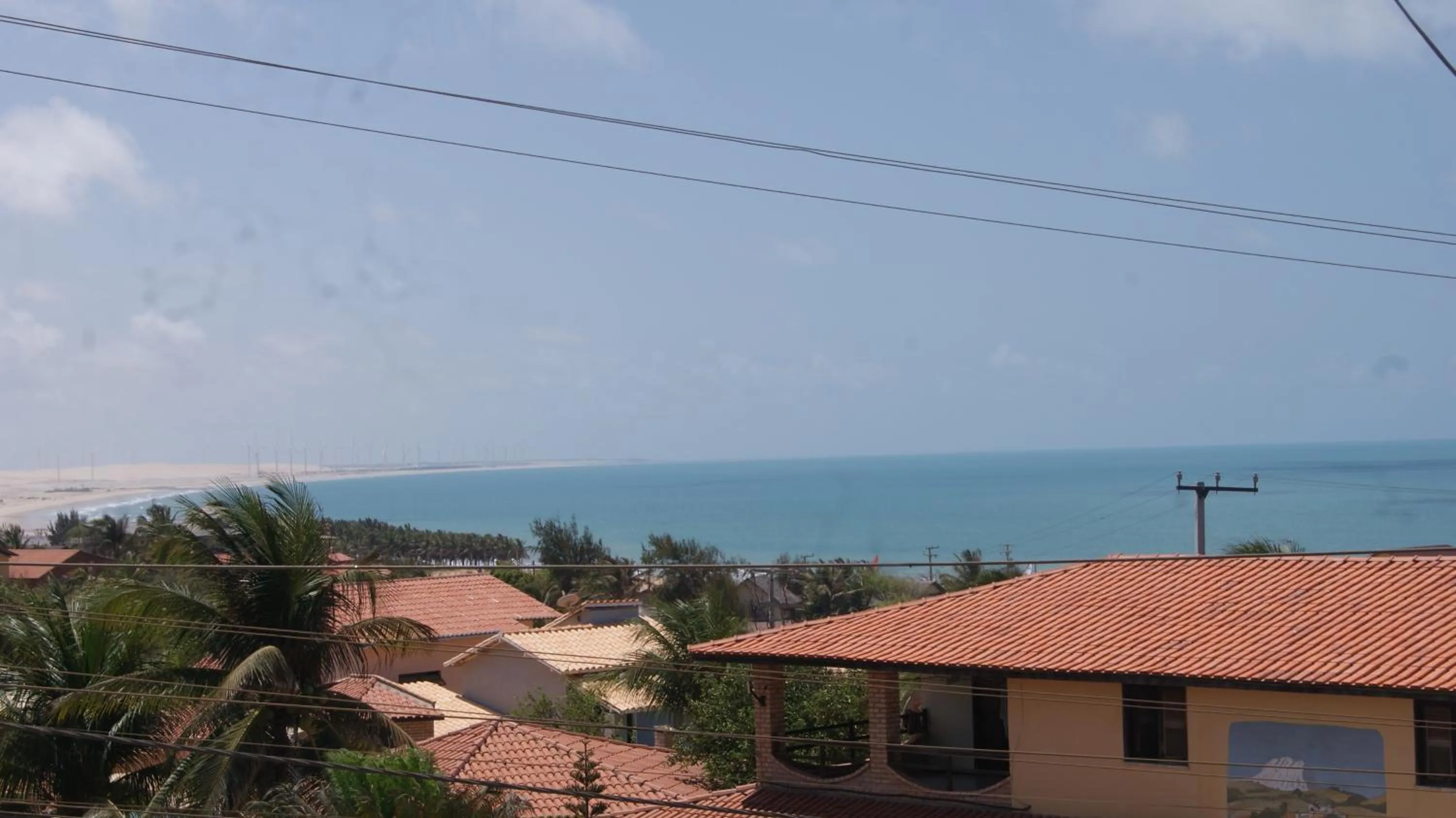 Sea view in Pousada Brisa da Canoa