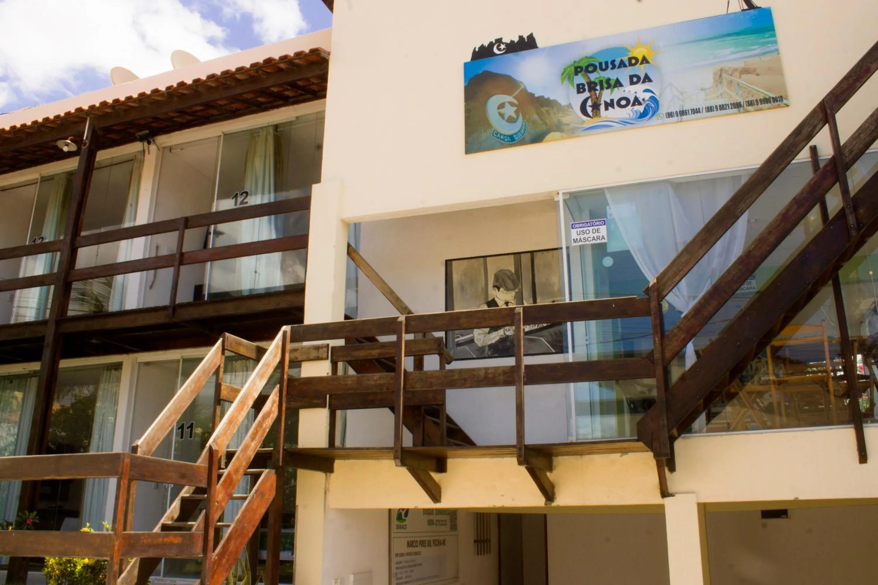 Facade/entrance in Pousada Brisa da Canoa