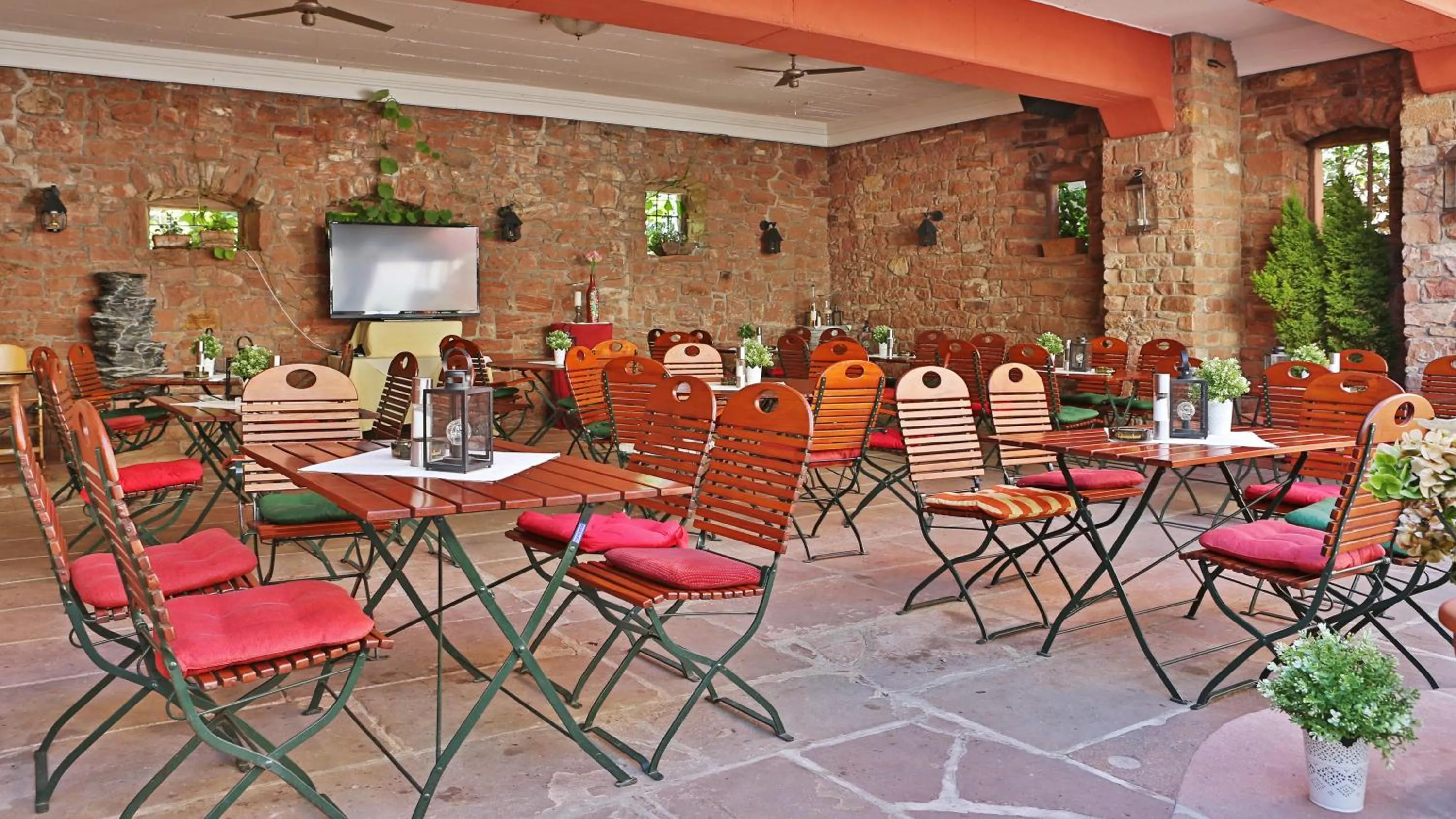 Patio in Das Lamm Heidelberg