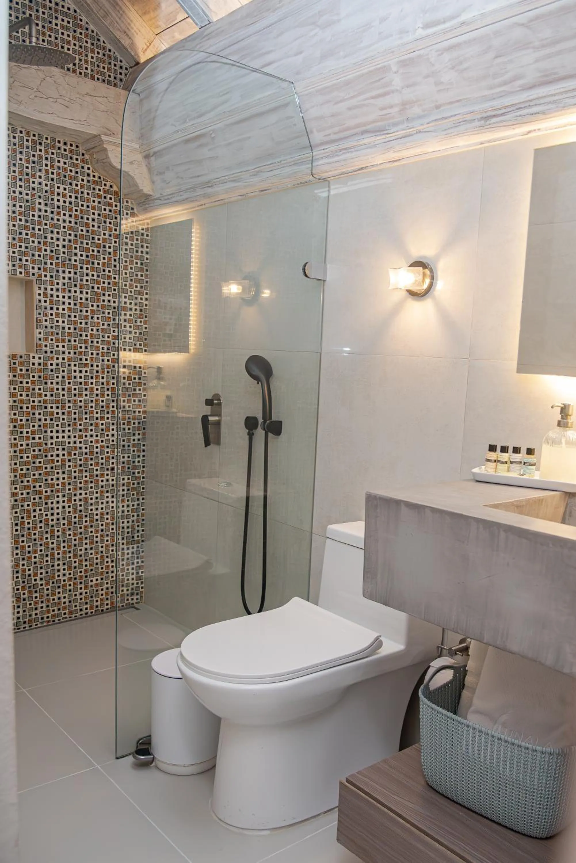 Shower in Lunalá Hotel Boutique