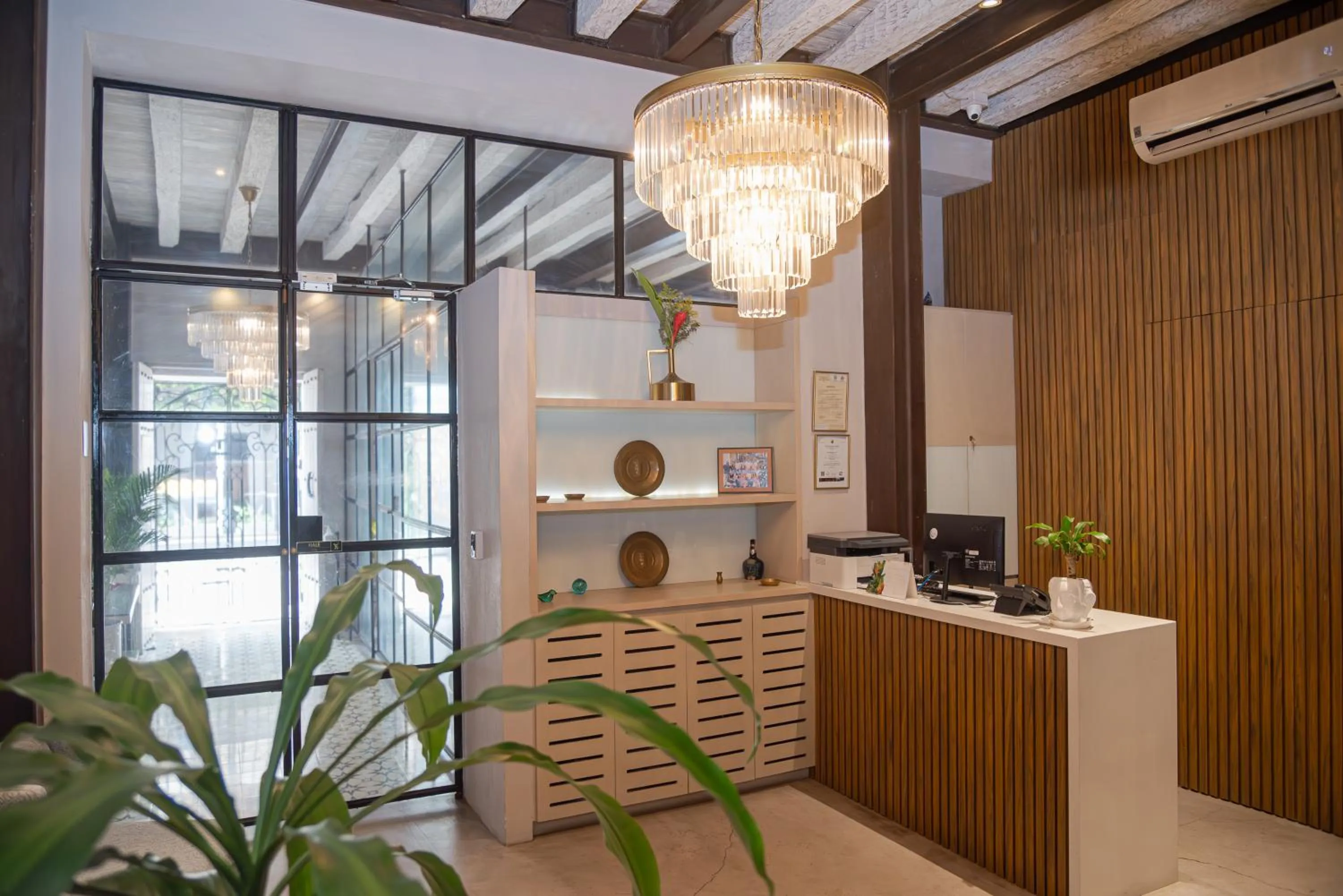 Lobby or reception in Lunalá Hotel Boutique