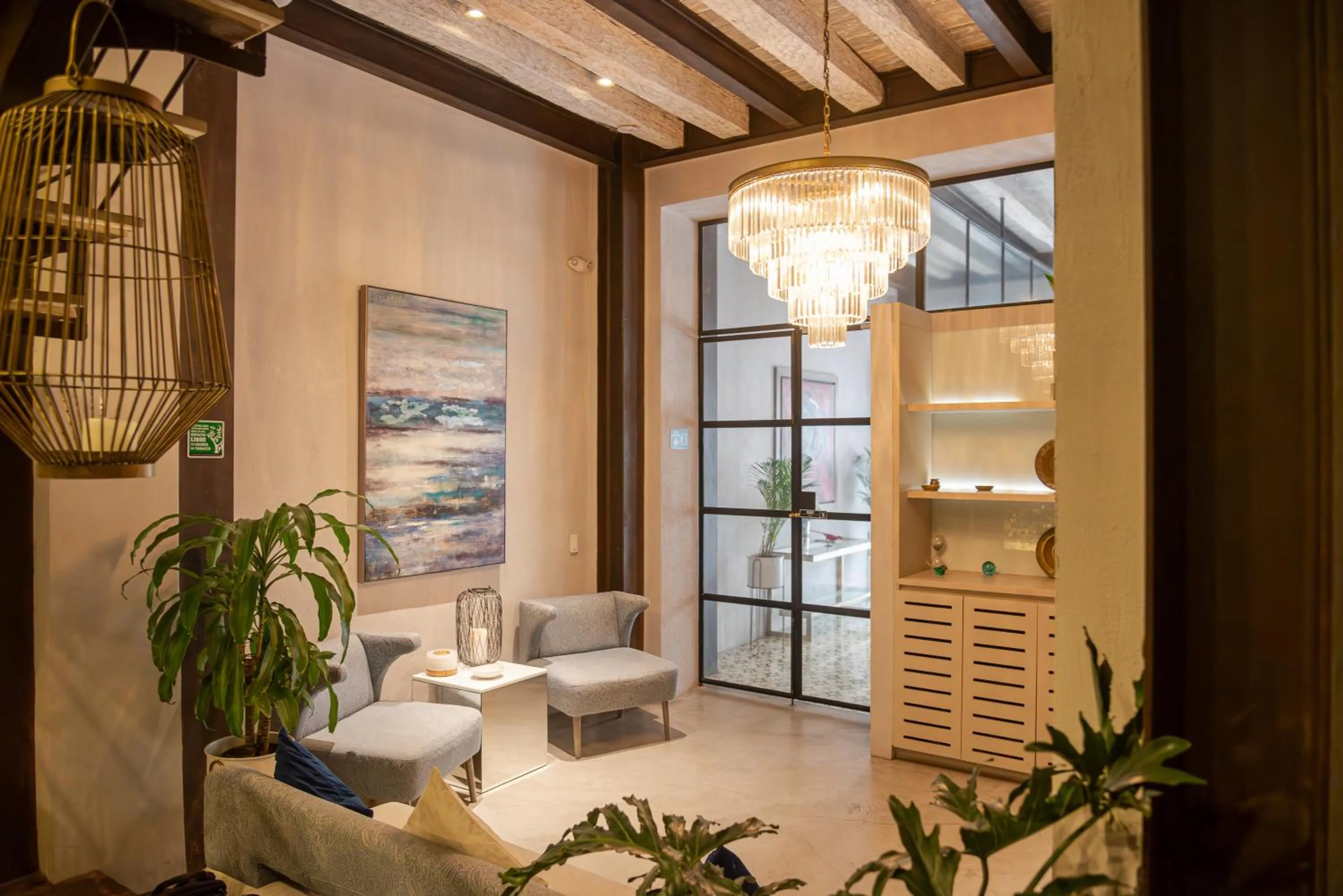 Lobby or reception in Lunalá Hotel Boutique