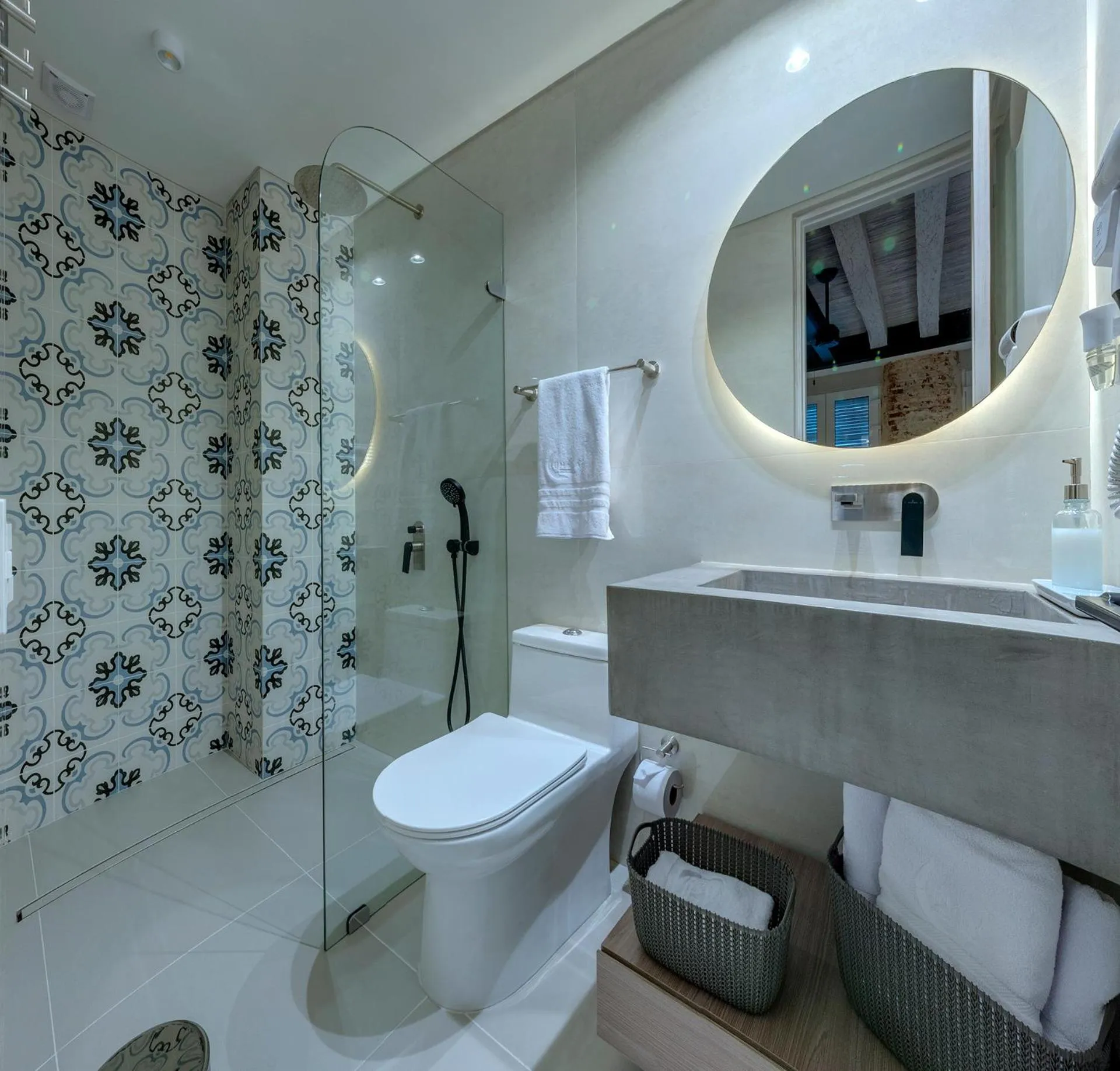 Shower in Lunalá Hotel Boutique