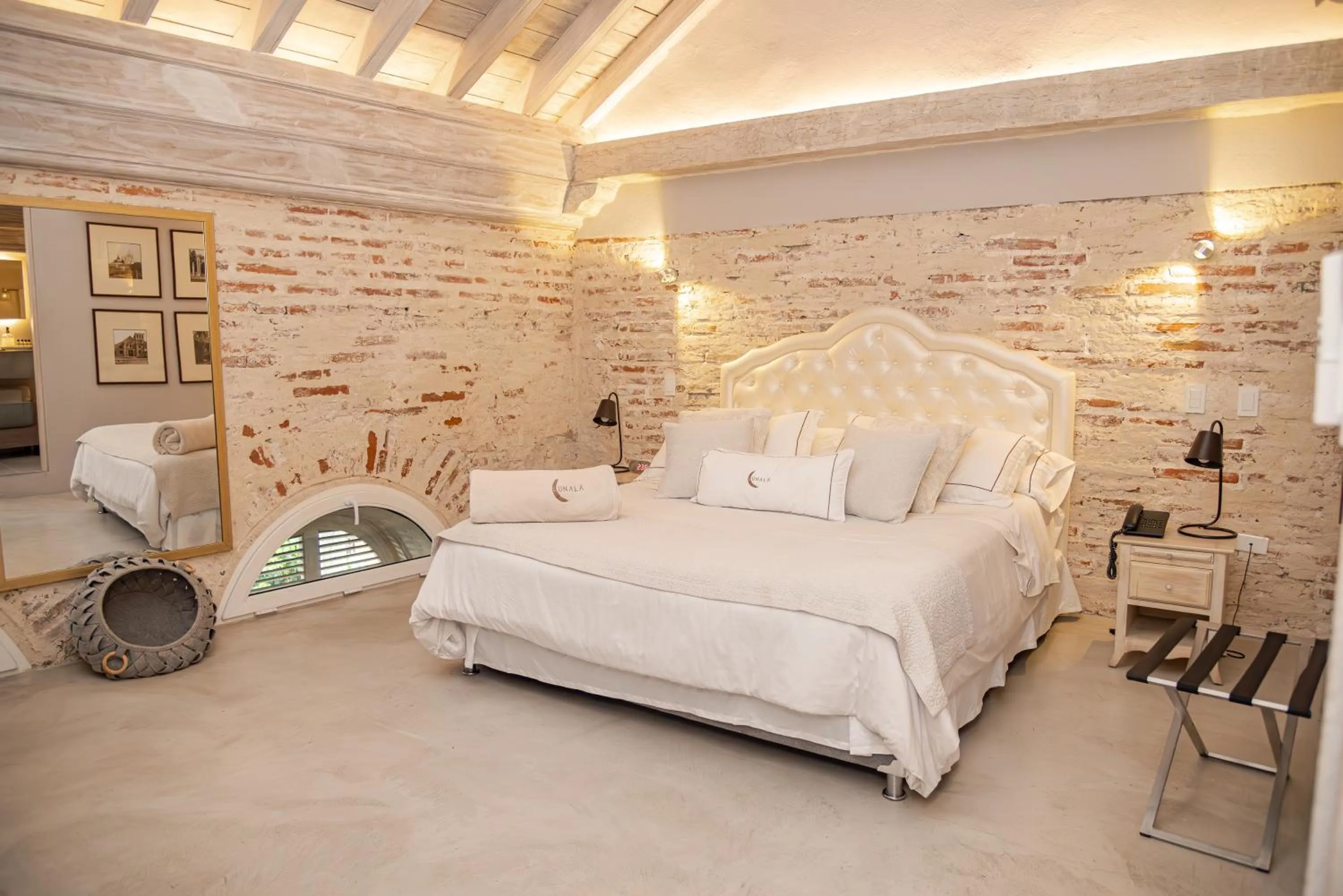 Bed in Lunalá Hotel Boutique