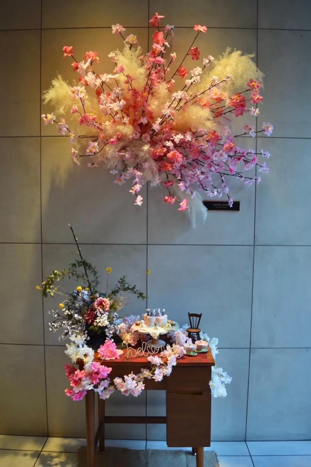 Decorative detail in Joytel Hotel Namba Dotonbori