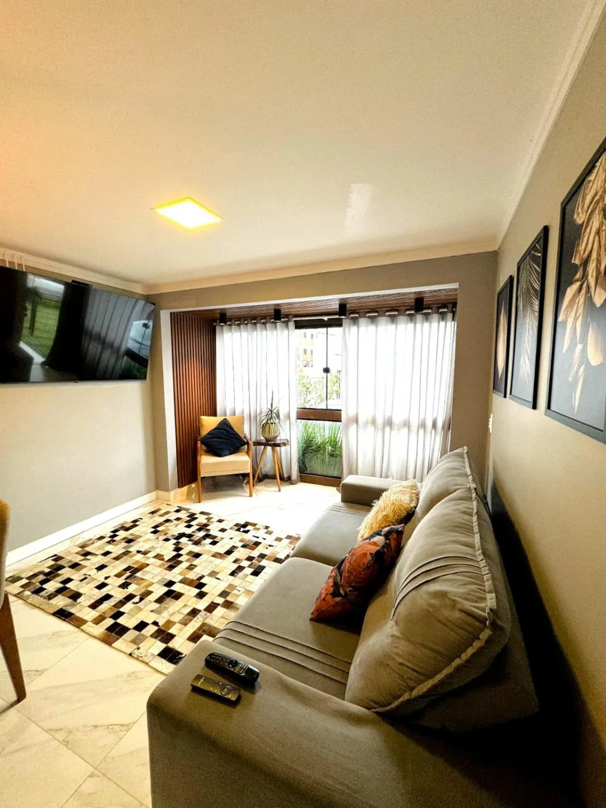 Bed in Pousada Doce Lar