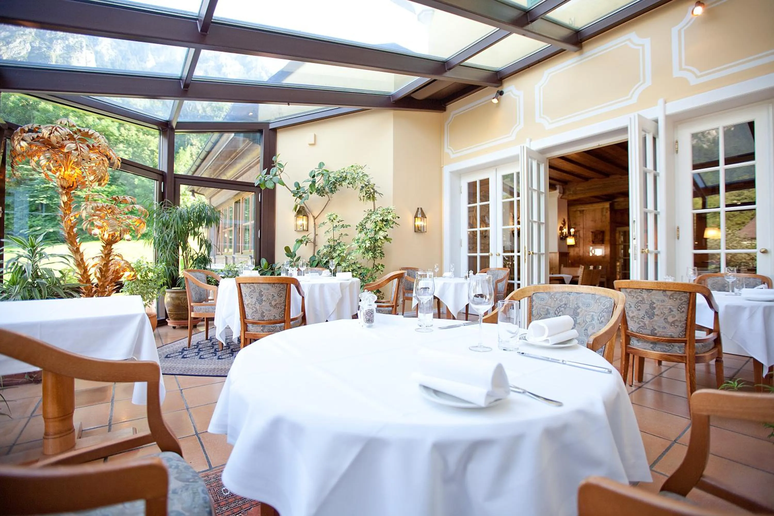 Garden in Hotel Müller