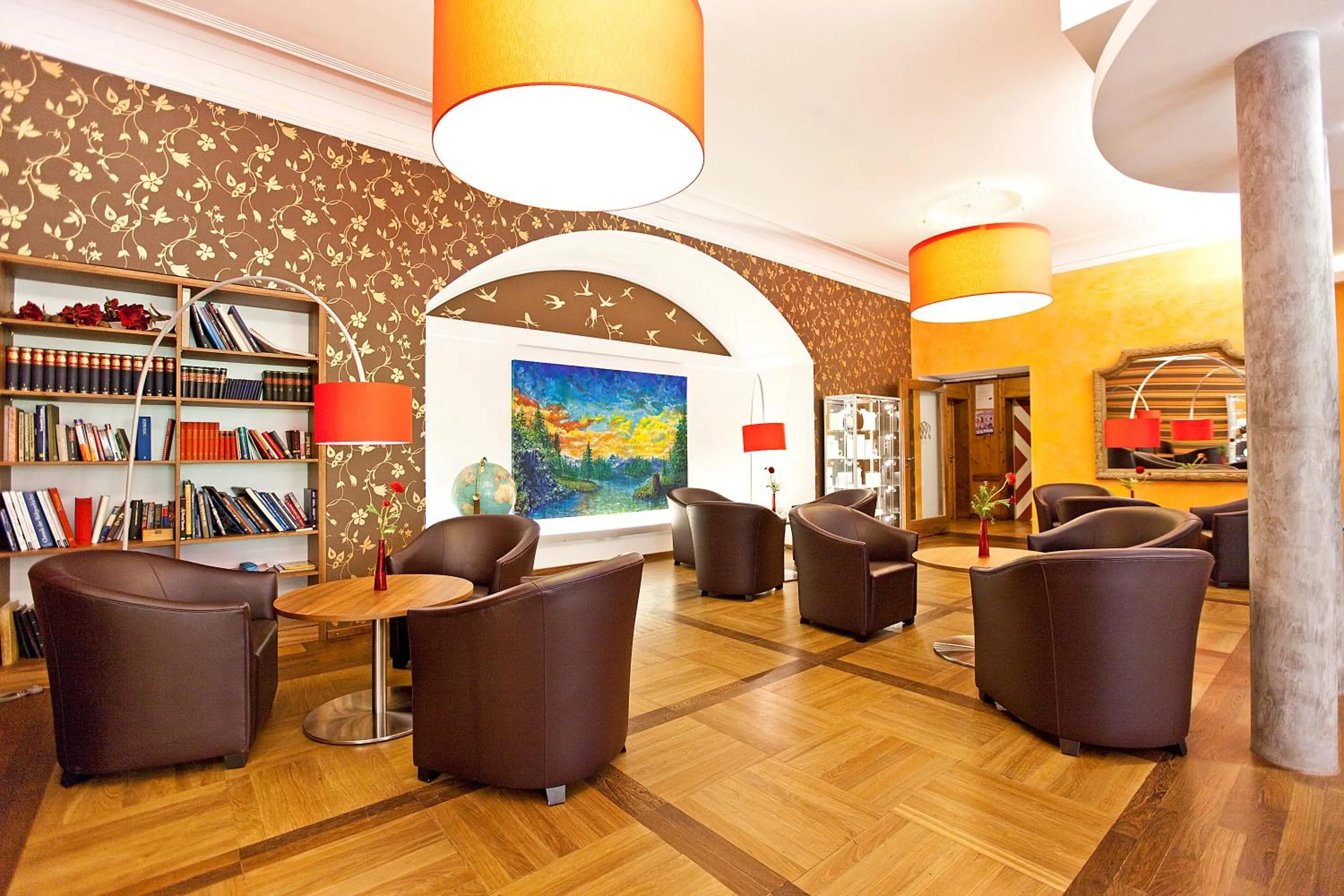 Lobby or reception in Hotel Müller