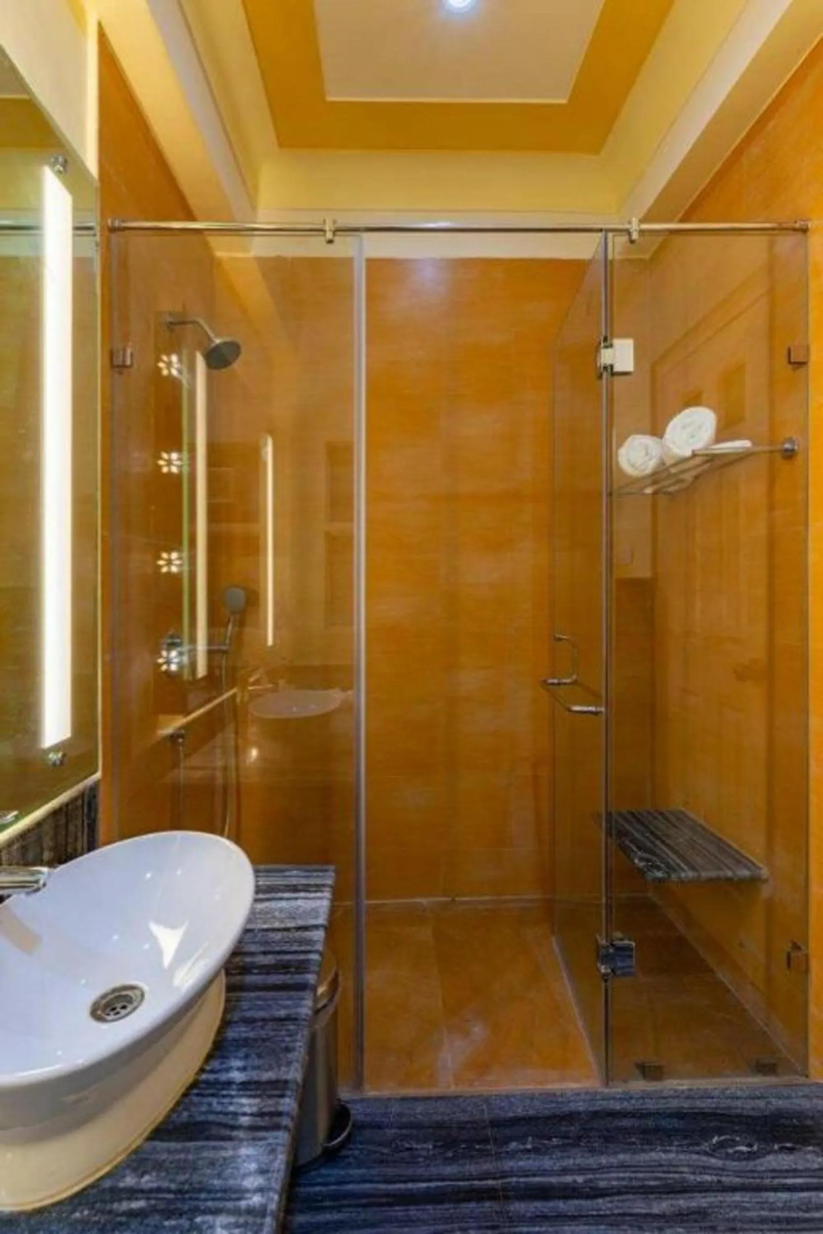 Bathroom in Anand Bagh Resort & Spa by Ananta