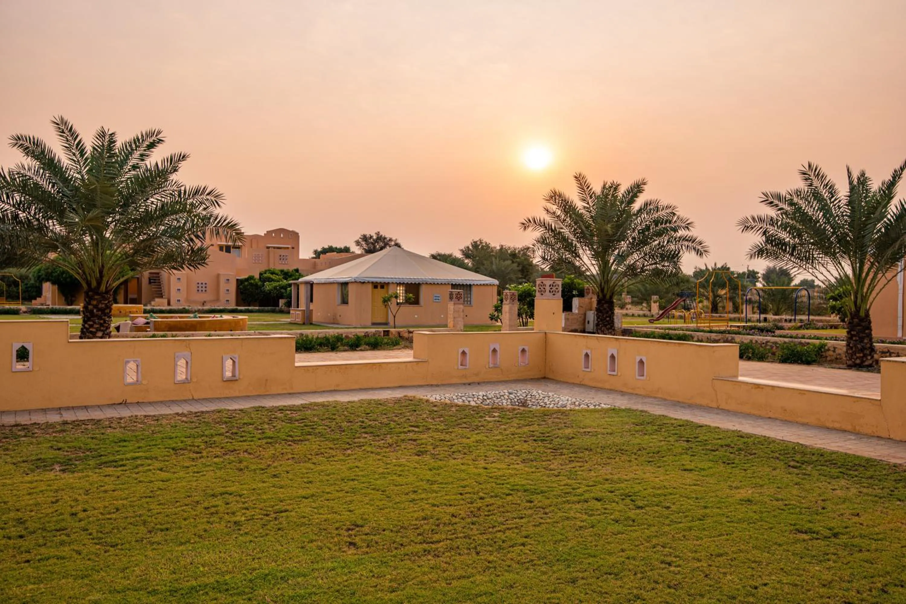 Sunrise in Anand Bagh Resort & Spa by Ananta