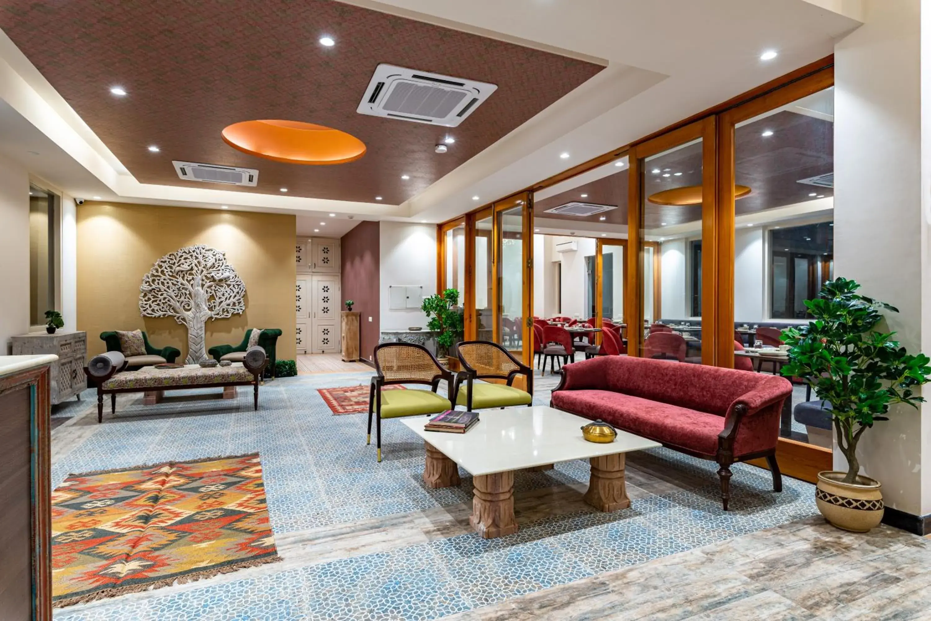 Lobby or reception in Anand Bagh Resort & Spa by Ananta Lobby or reception in Anand Bagh Resort & Spa by Ananta
