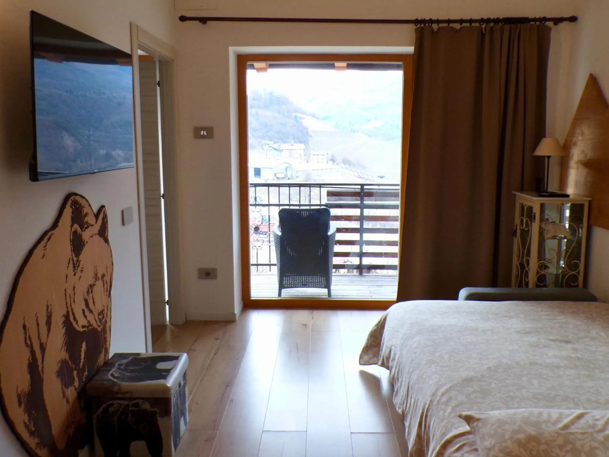 Bed in B&B Paganella Relax and Gourmet