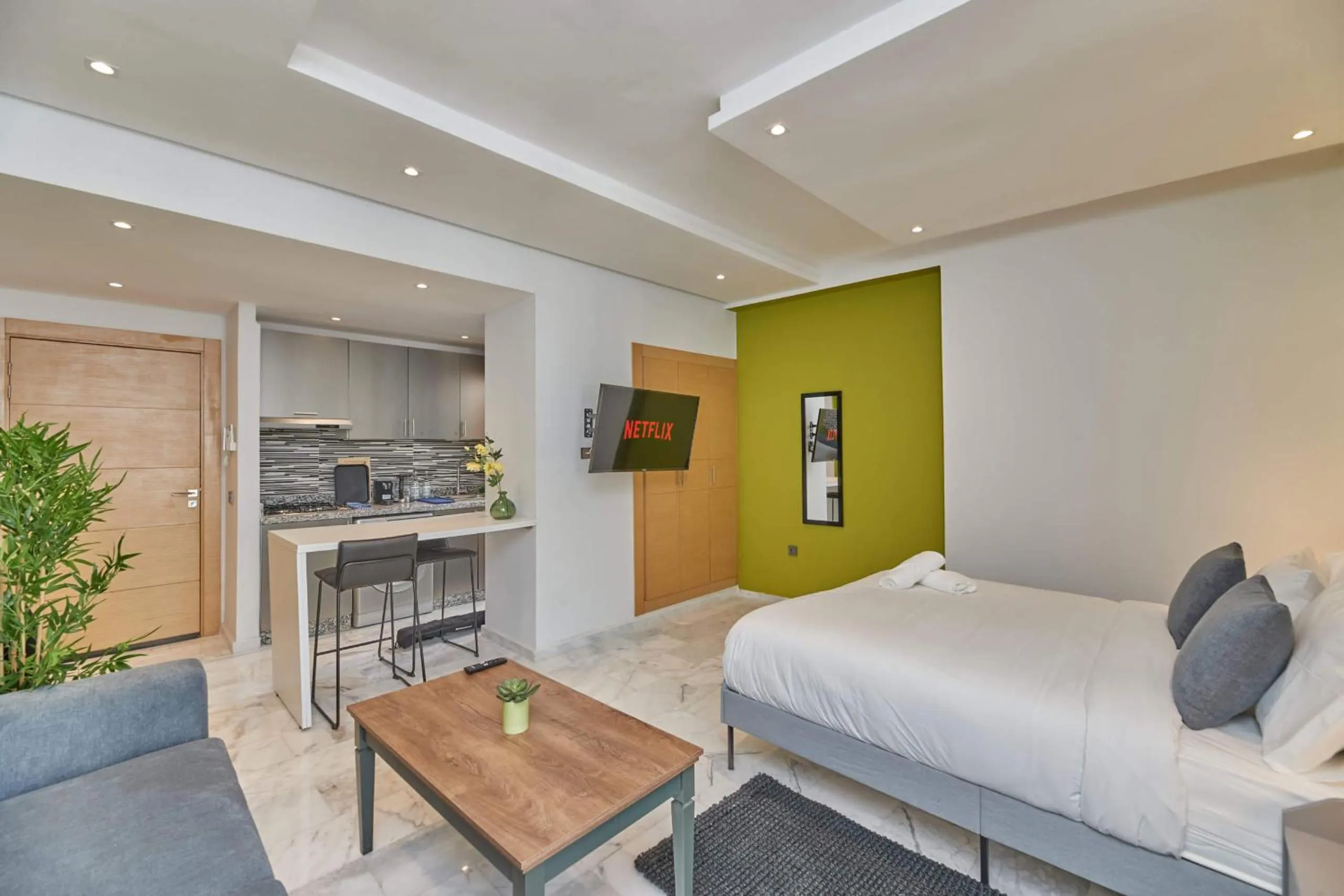 Bed in Stayhere Rabat - Agdal 2 - Classic Residence