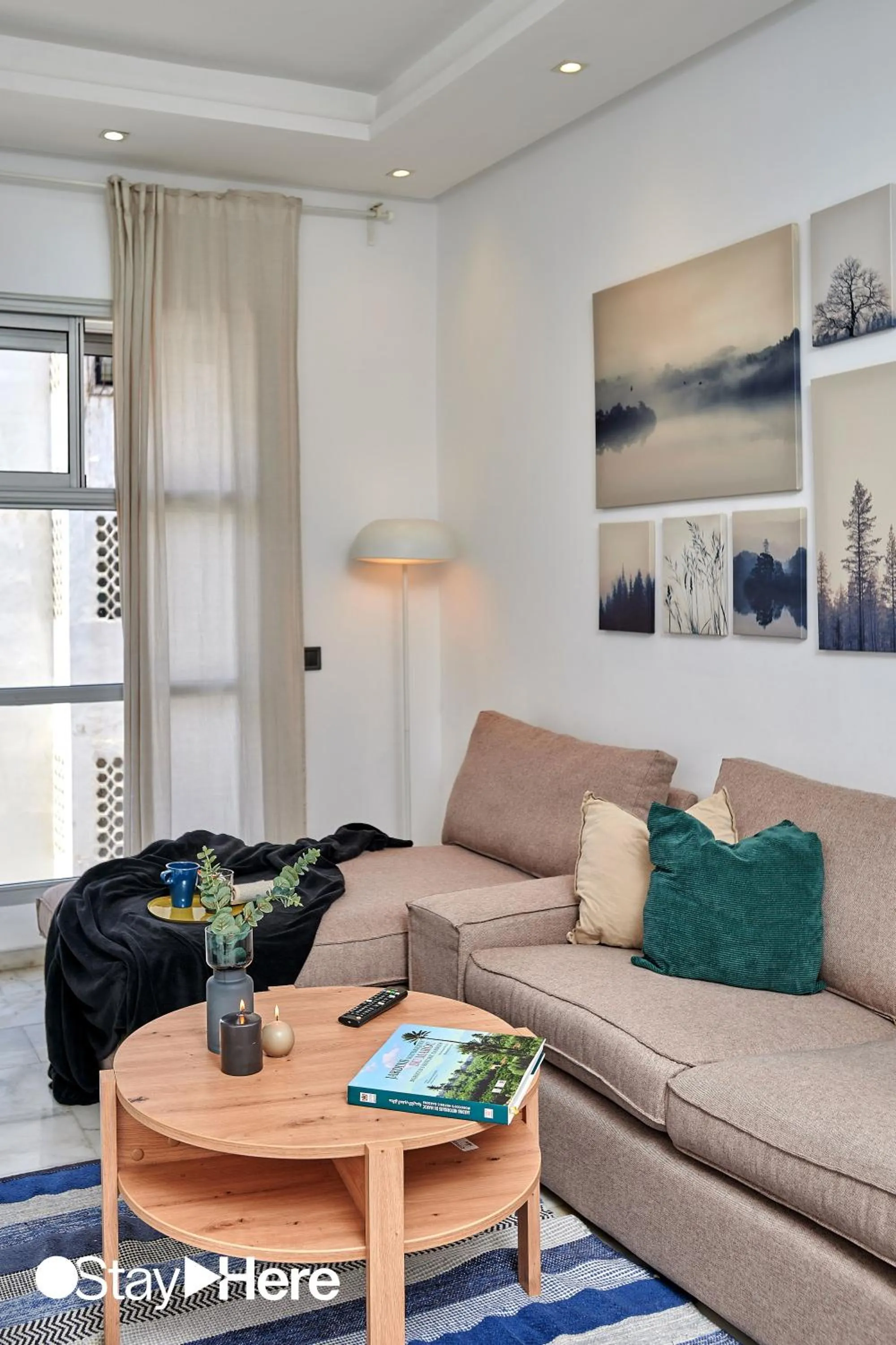 Living room in Stayhere Rabat - Agdal 2 - Classic Residence