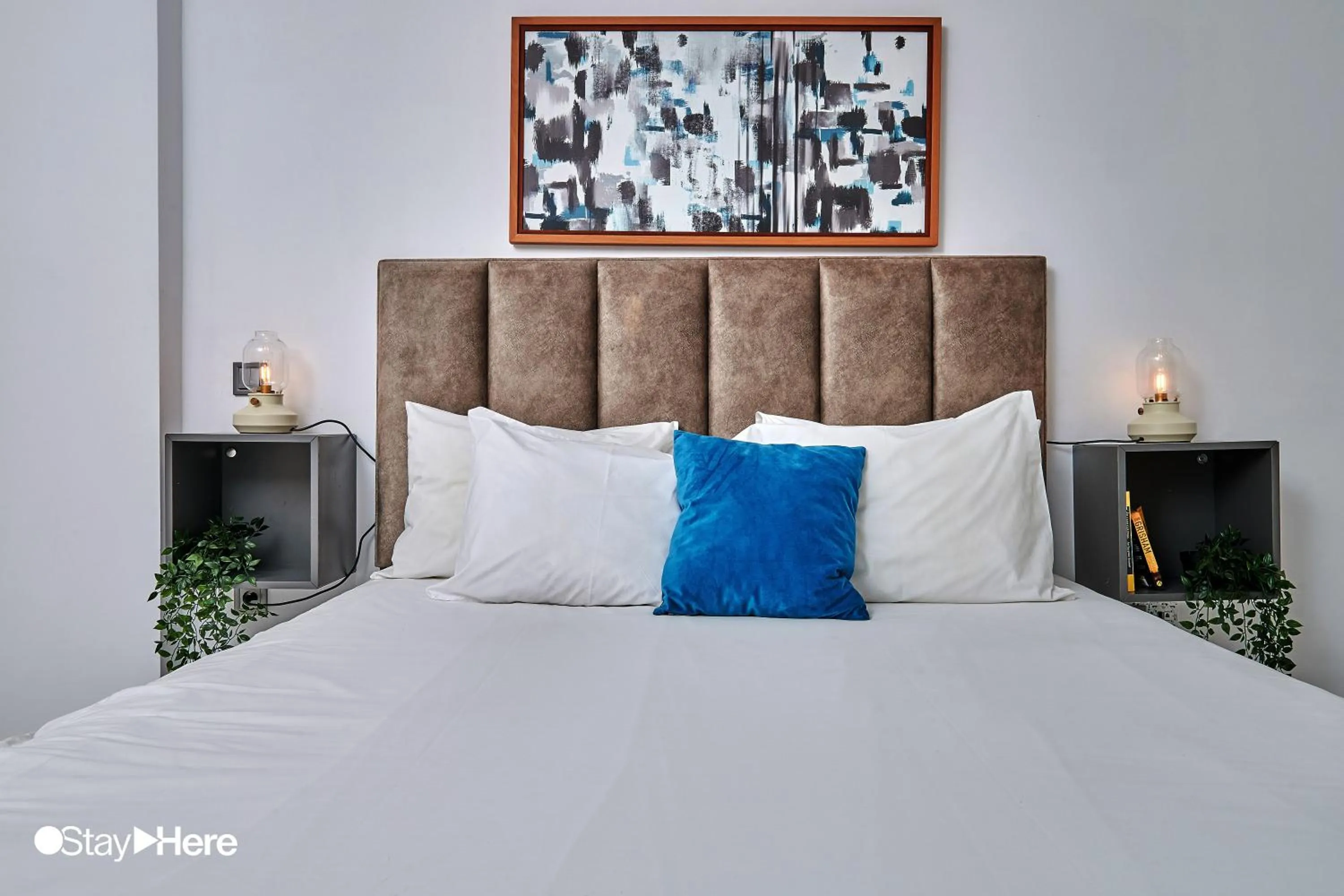 Bedroom, Bed in Stayhere Rabat - Agdal 2 - Classic Residence