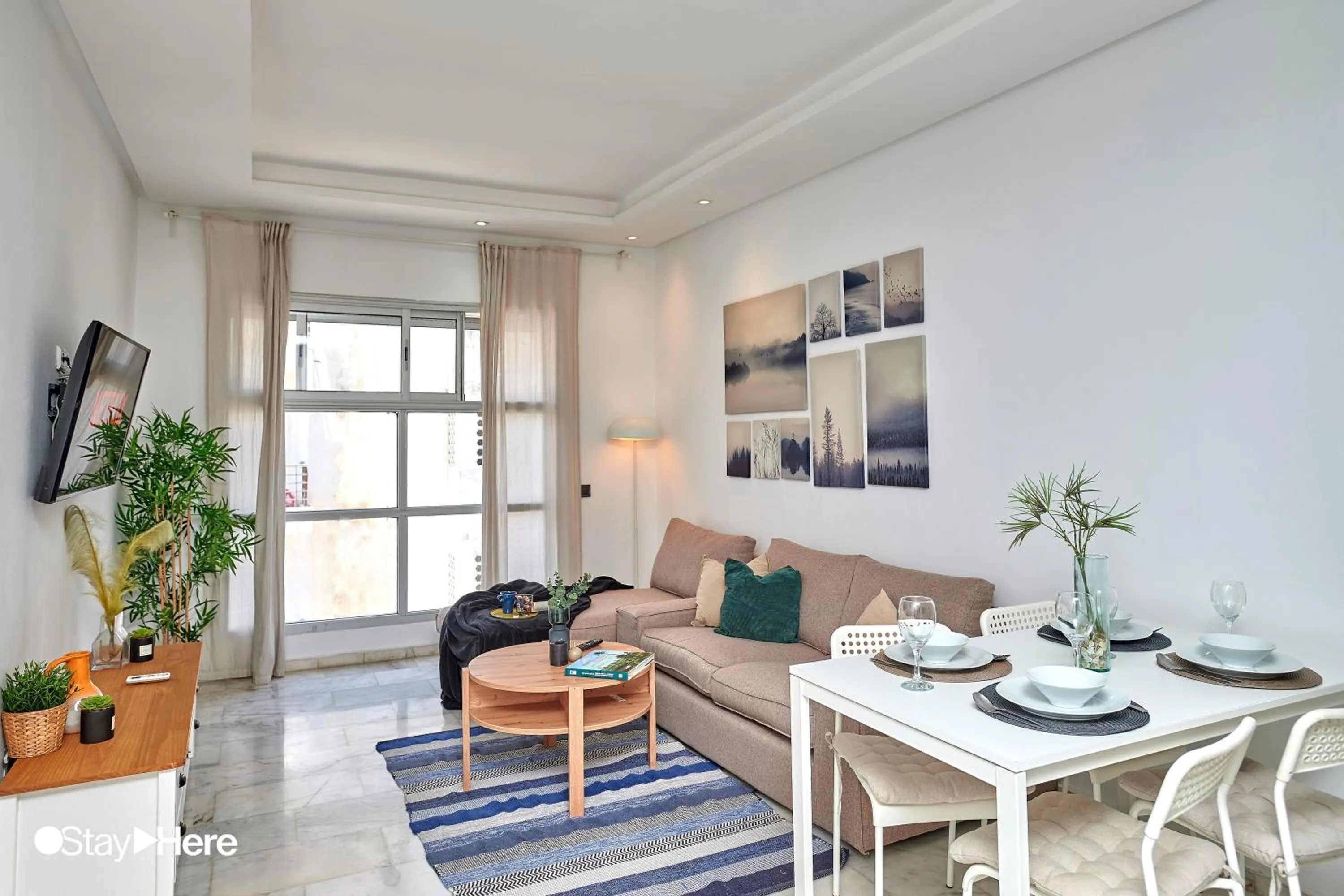 Seating area in Stayhere Rabat - Agdal 2 - Classic Residence