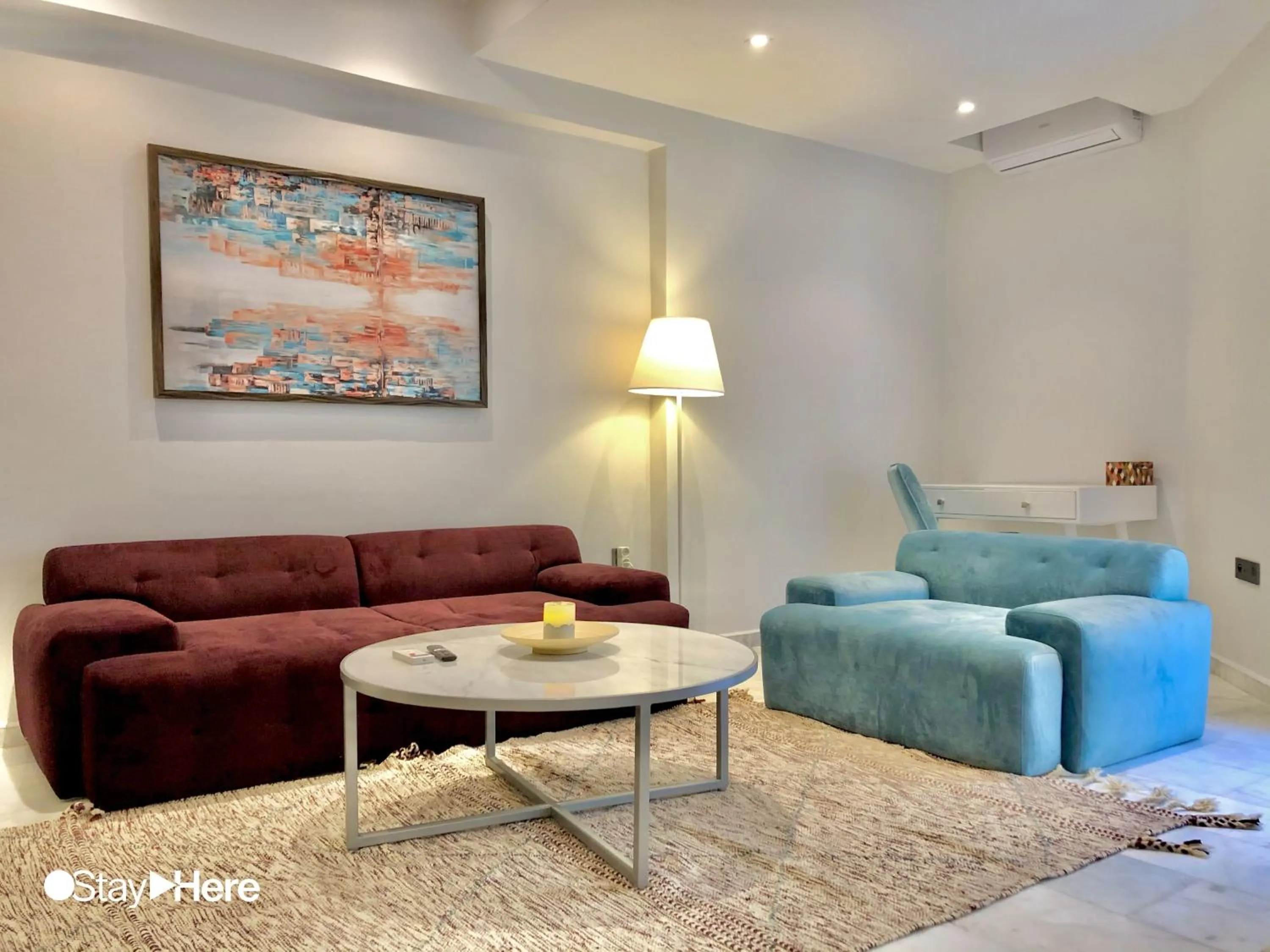 Living room in Stayhere Rabat - Agdal 2 - Classic Residence