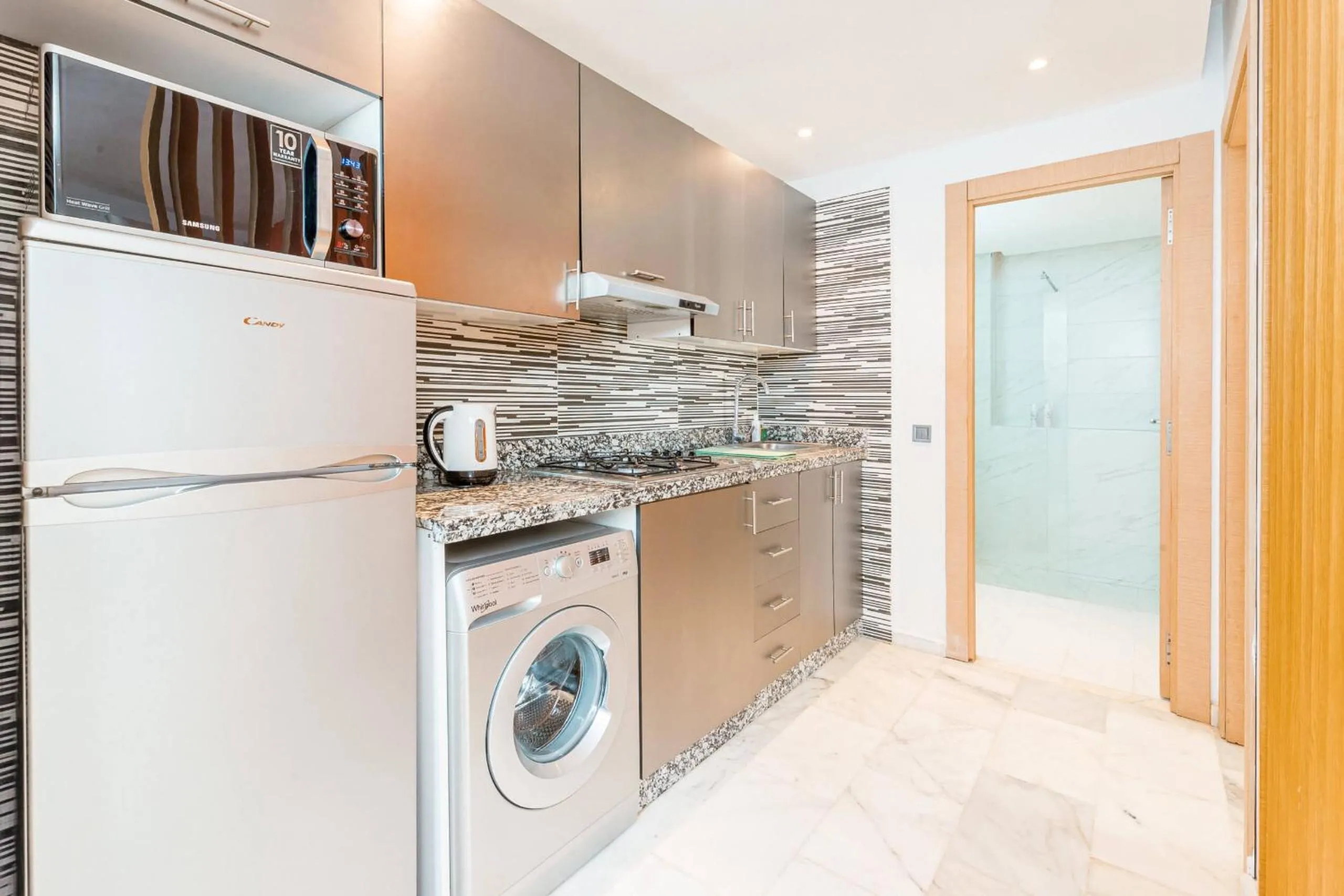 kitchen in Stayhere Rabat - Agdal 2 - Classic Residence