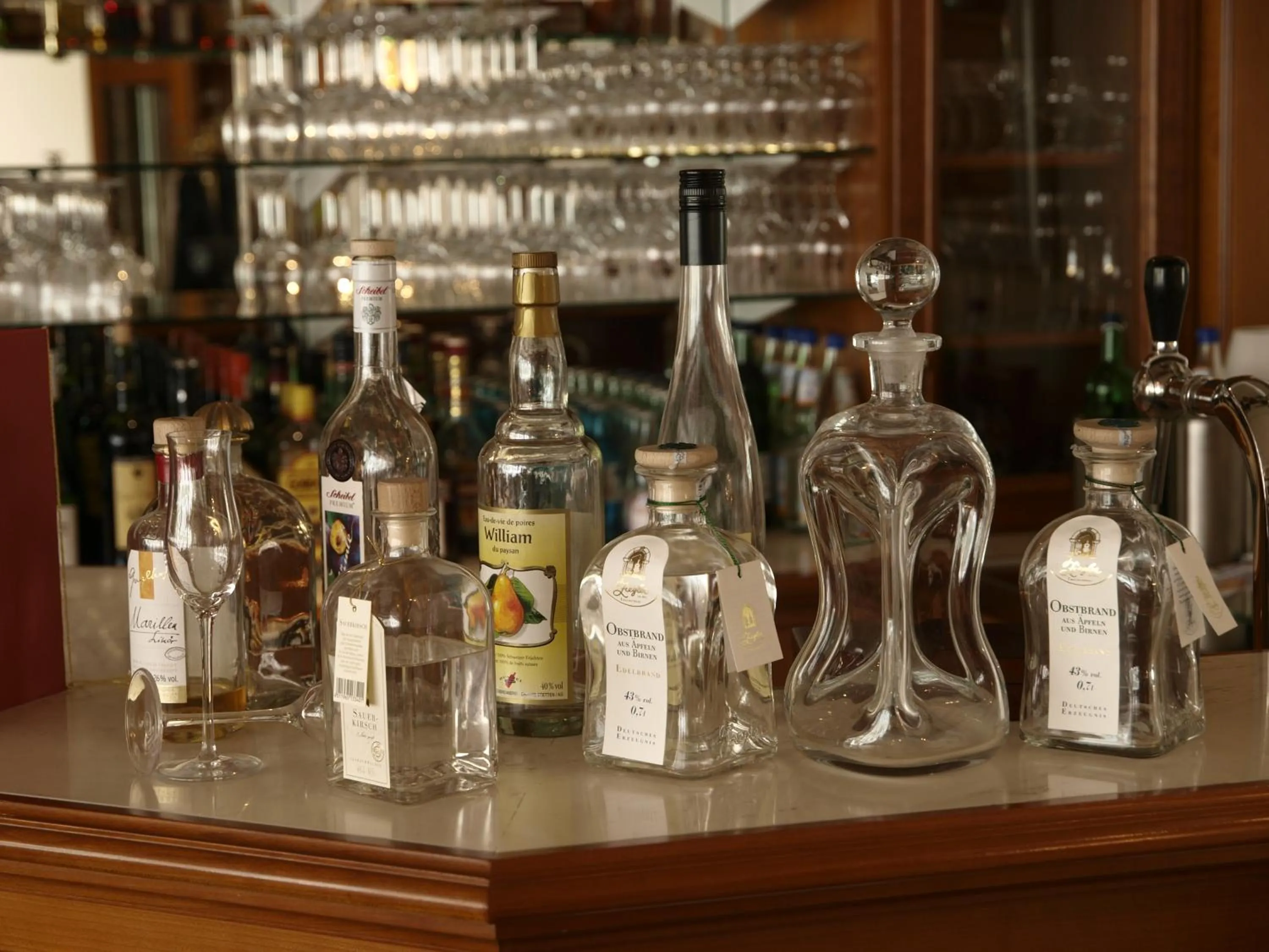 Alcoholic drinks in ASLAN Kurpark Villa Olsberg