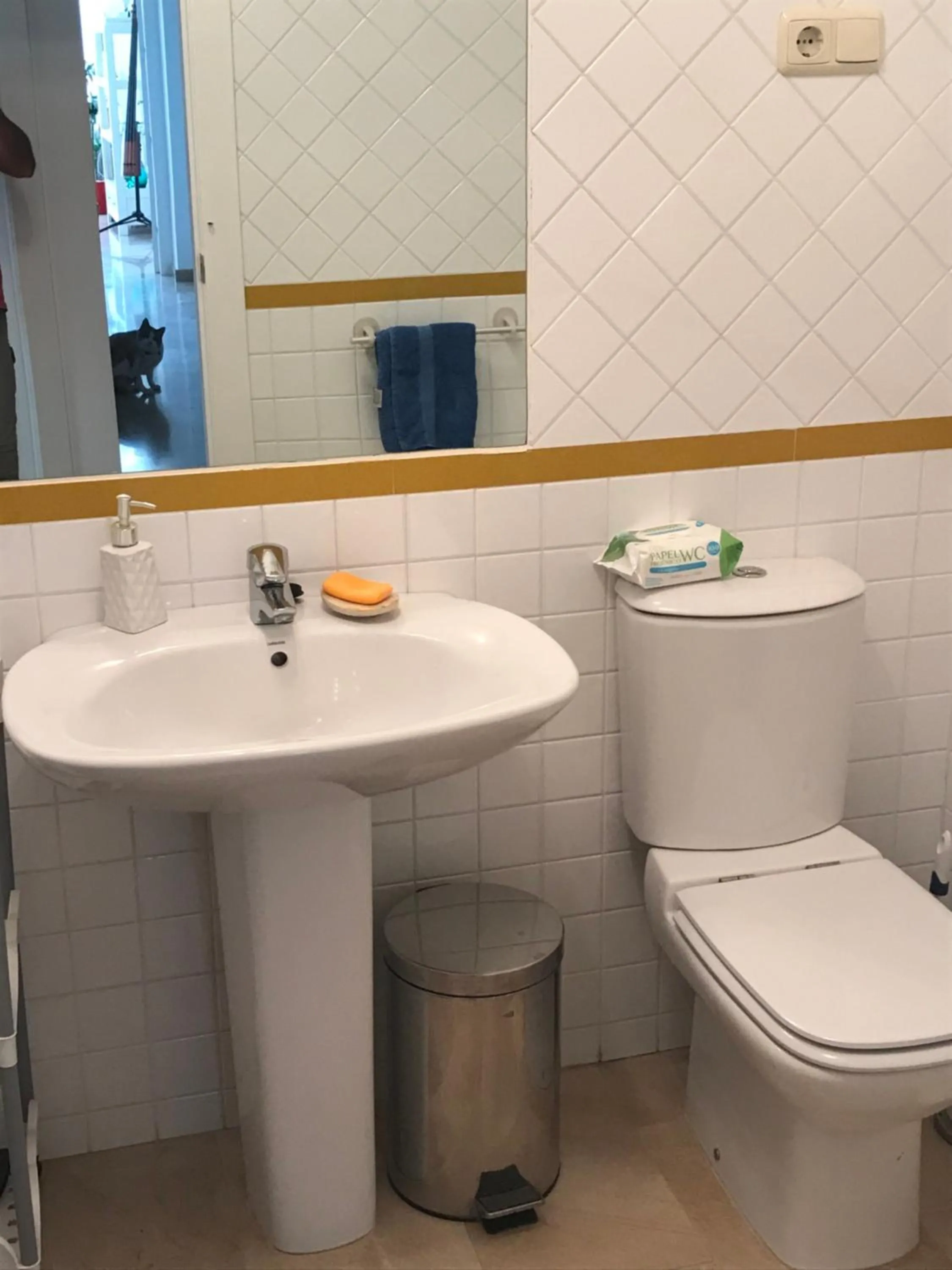 Bathroom in Palacio De La Marina
