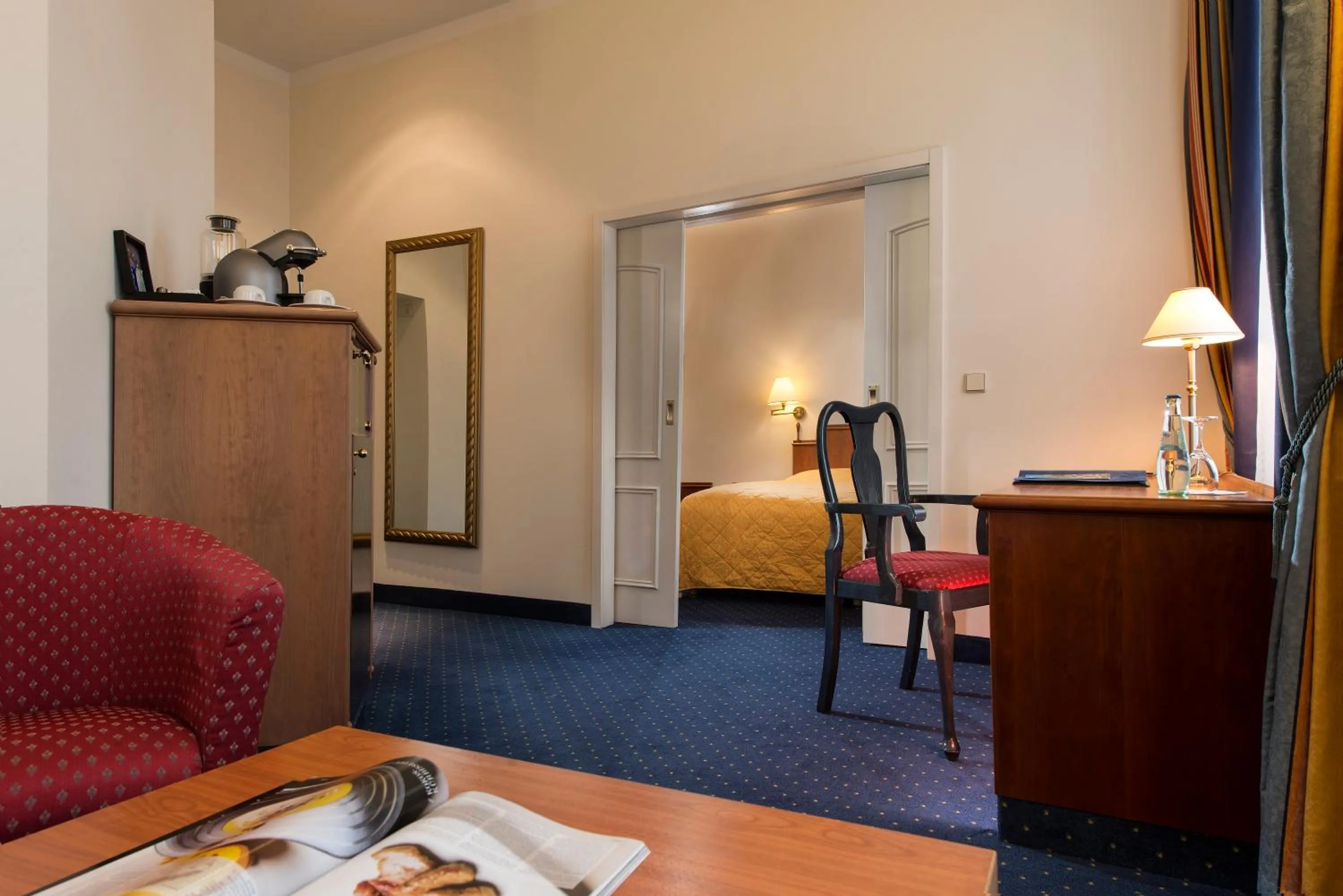 Photo of the whole room, Bed in Radisson Blu Hotel Halle-Merseburg