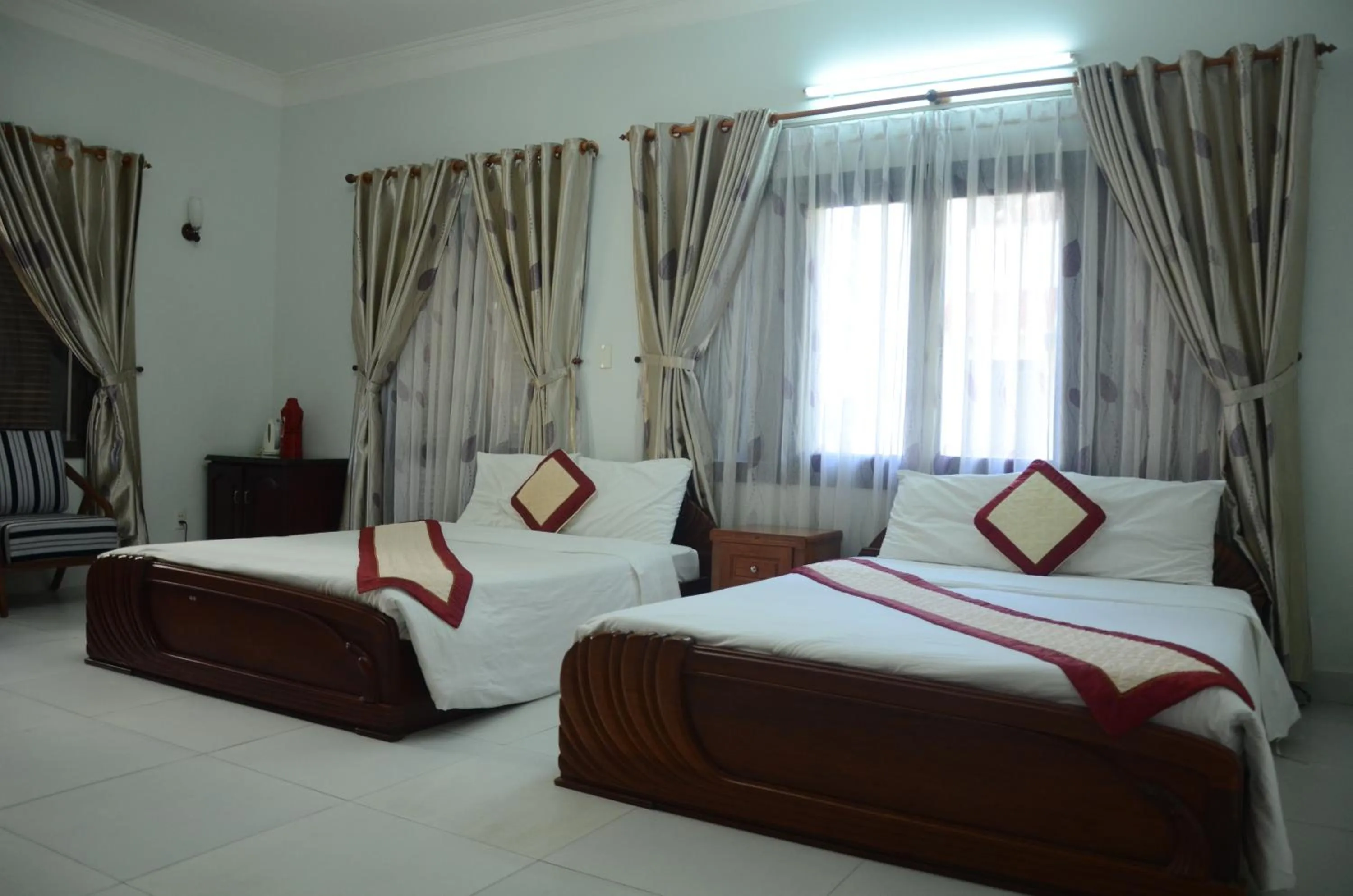 Bed in DTC Hotel