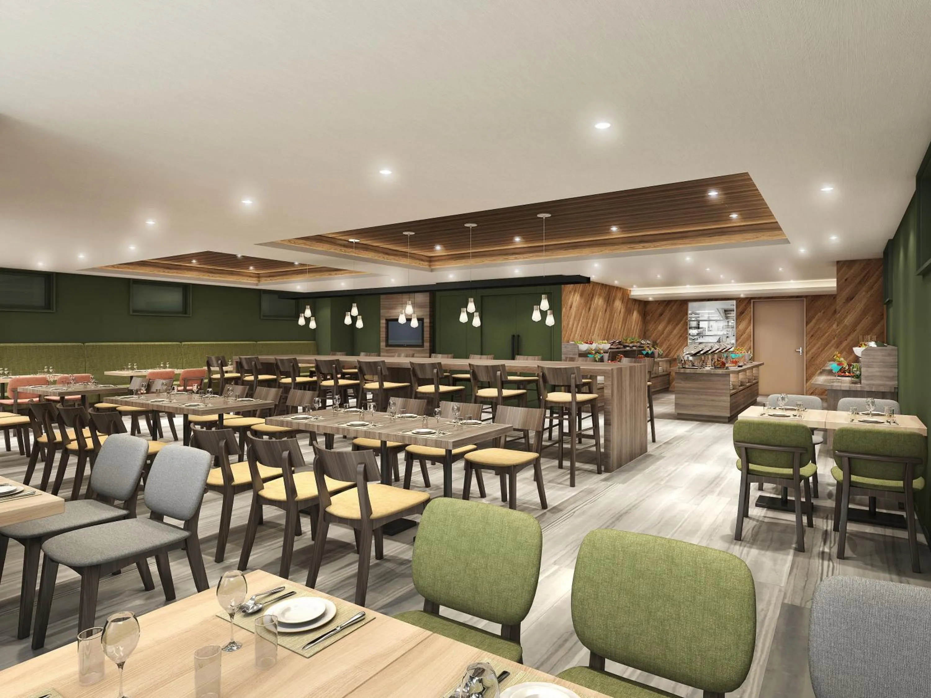 Restaurant/places to eat in Smile Hotel Shin-osaka