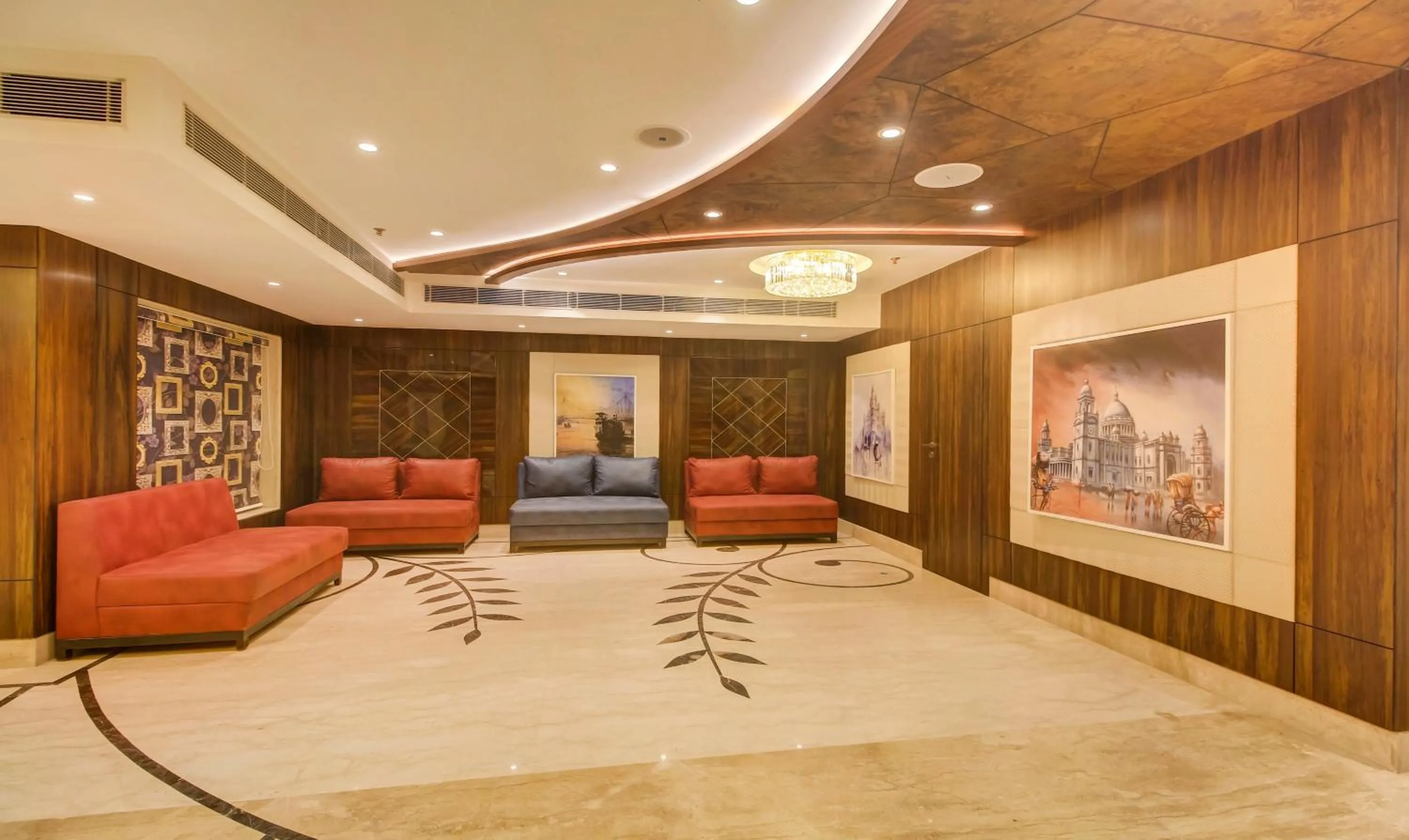 Lobby or reception in Treebo Premium Tahoora International