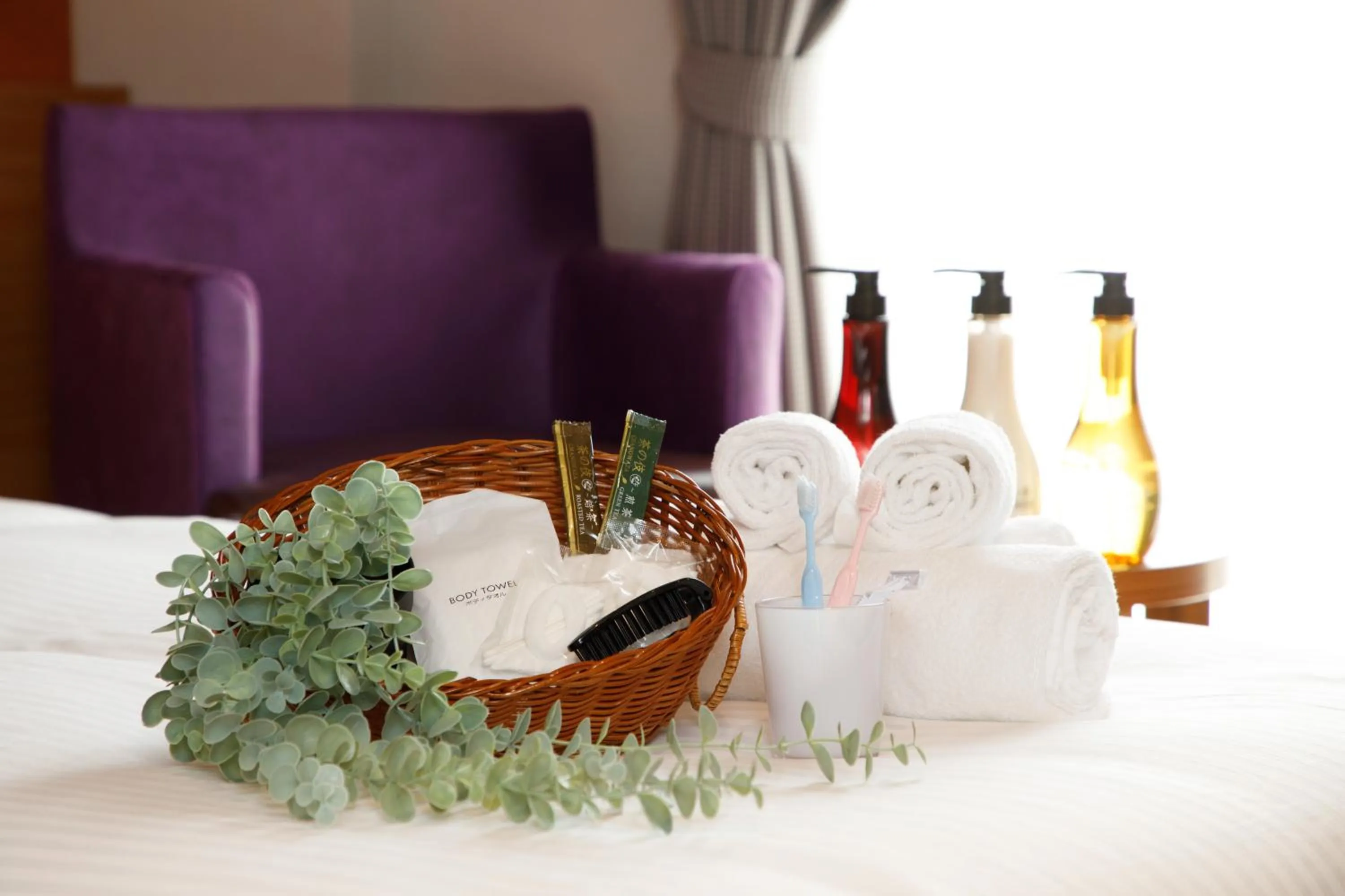 Bed in Five Hotel Osaka