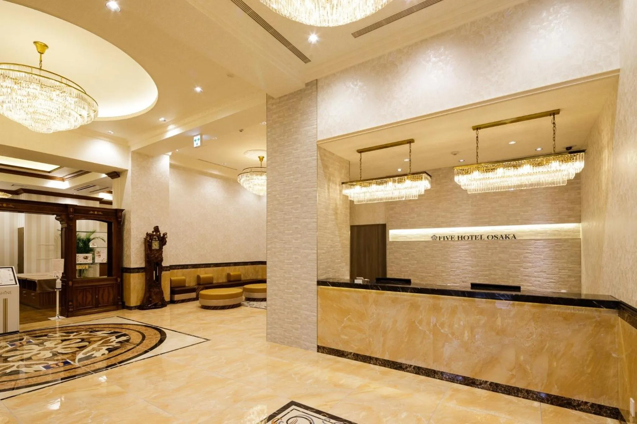 Lobby or reception in Five Hotel Osaka