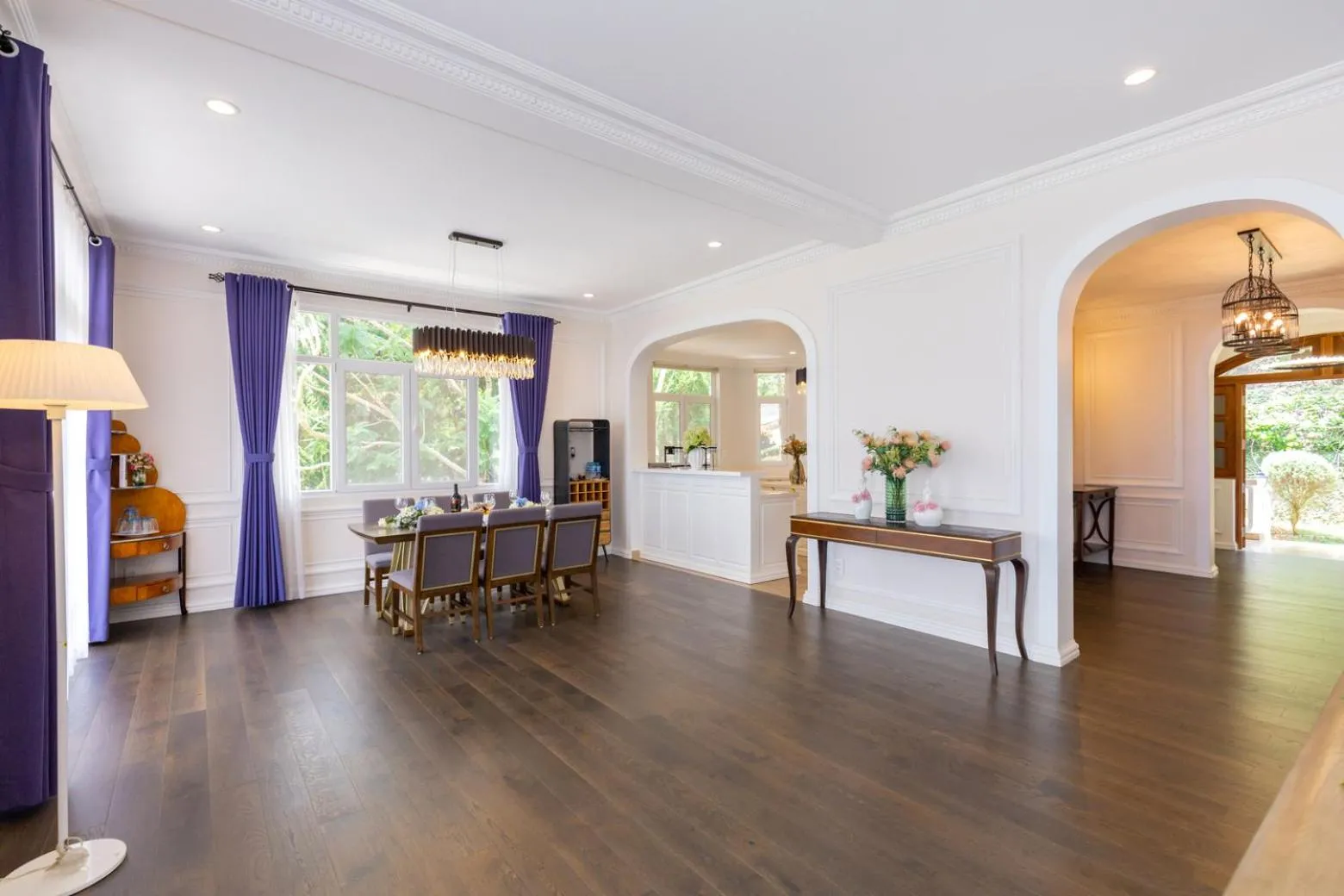Living room in RANG DONG VILLAS