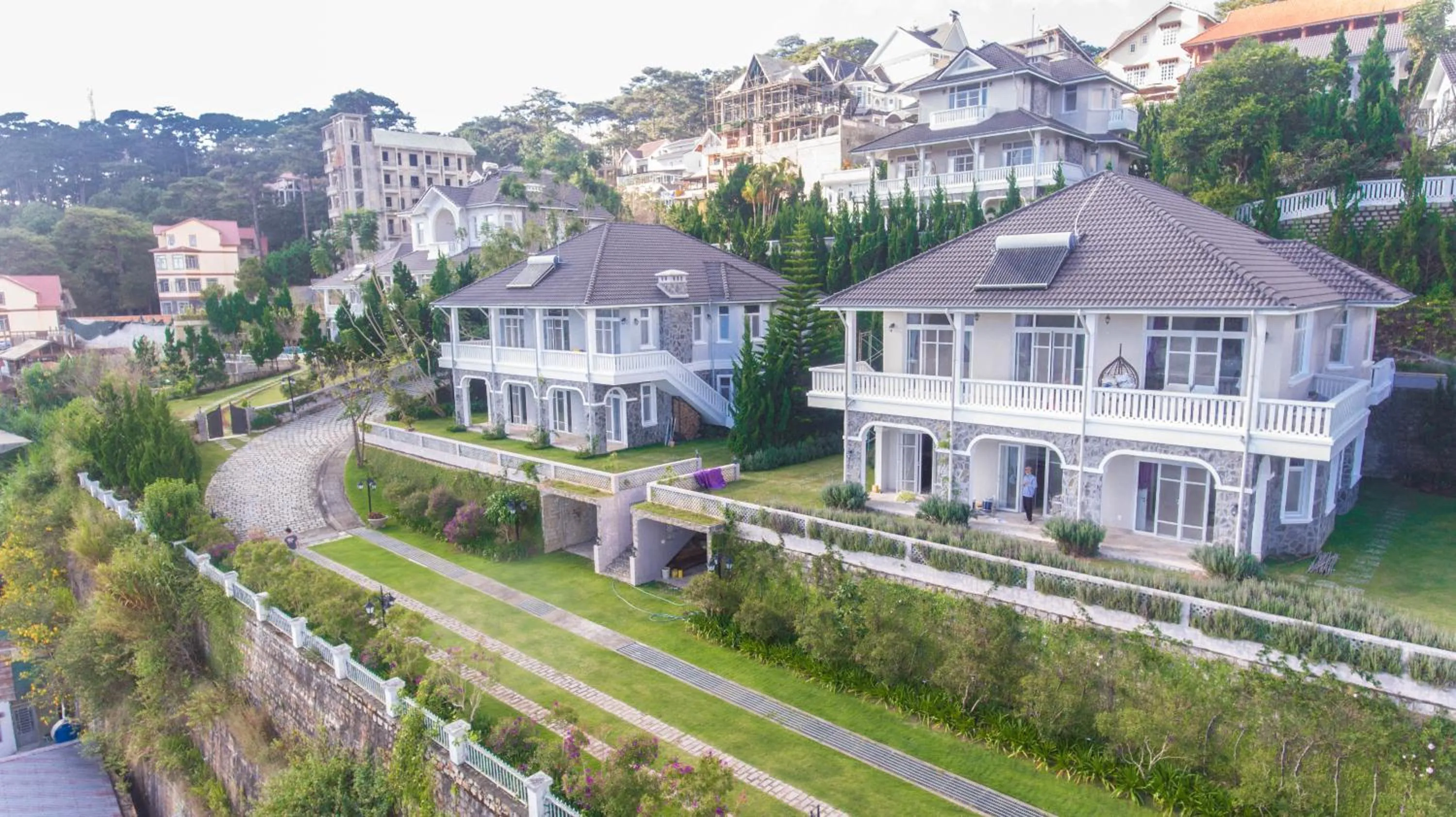 Balcony/Terrace in RANG DONG VILLAS