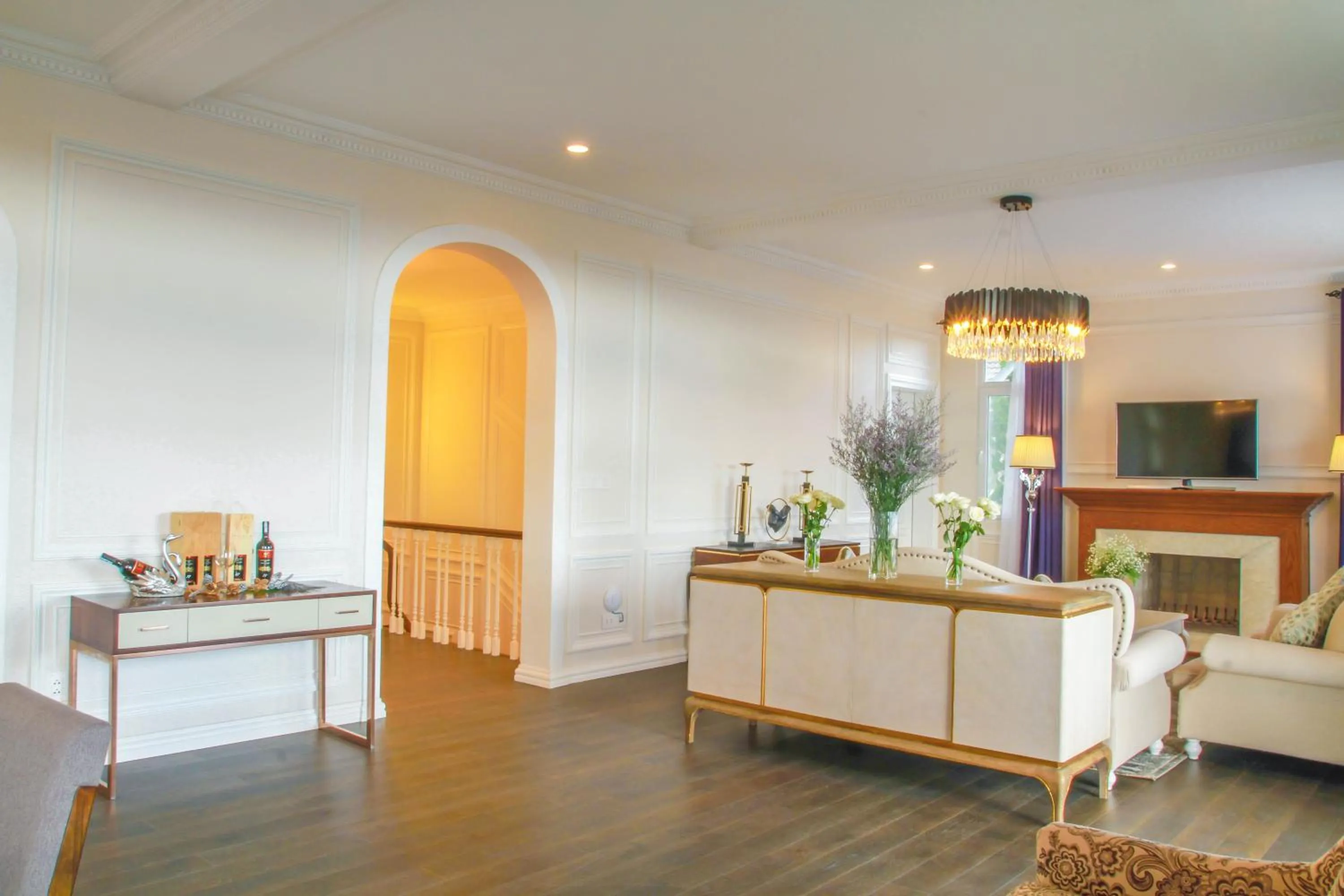 Living room in RANG DONG VILLAS