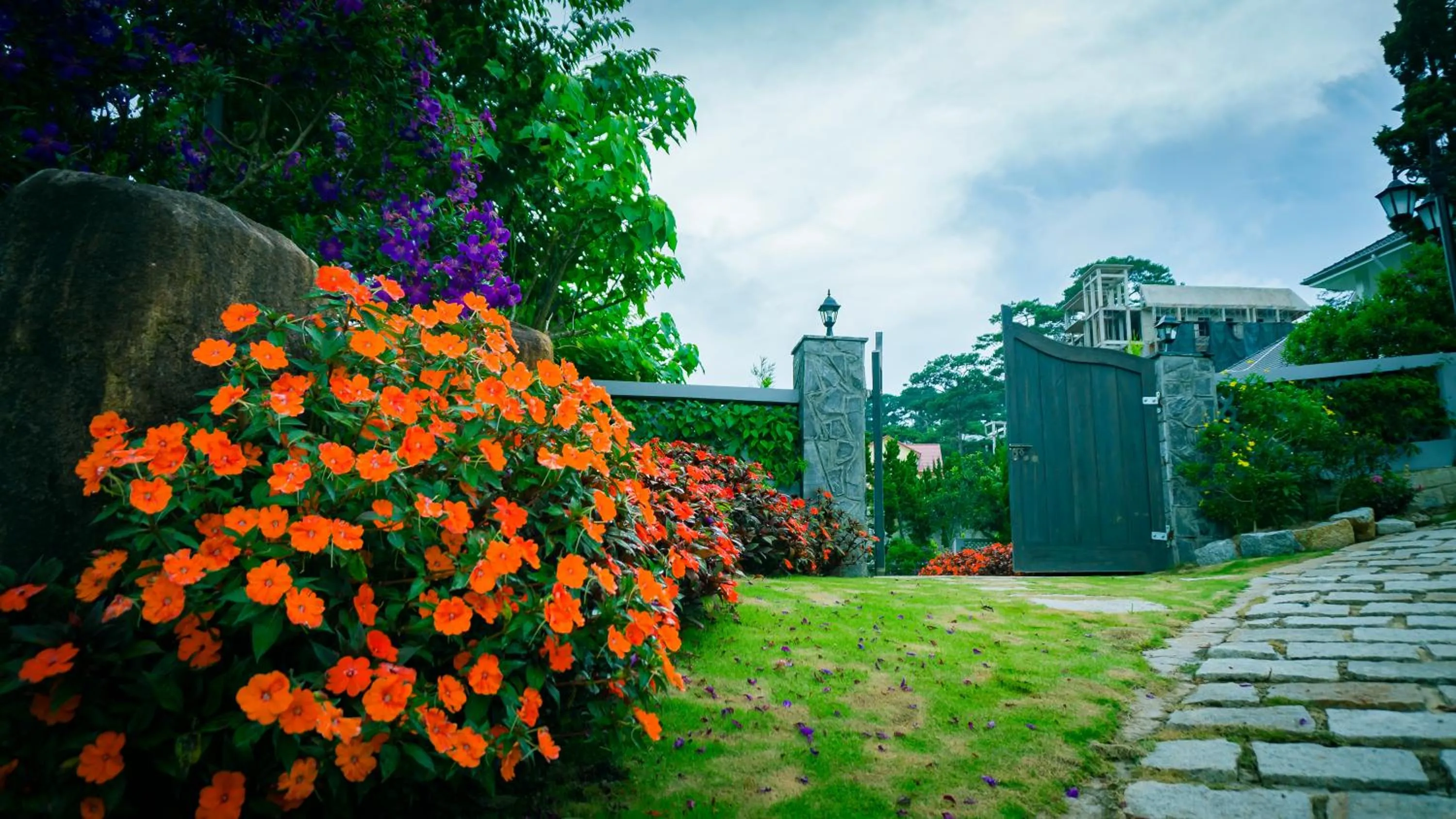 Garden in RANG DONG VILLAS