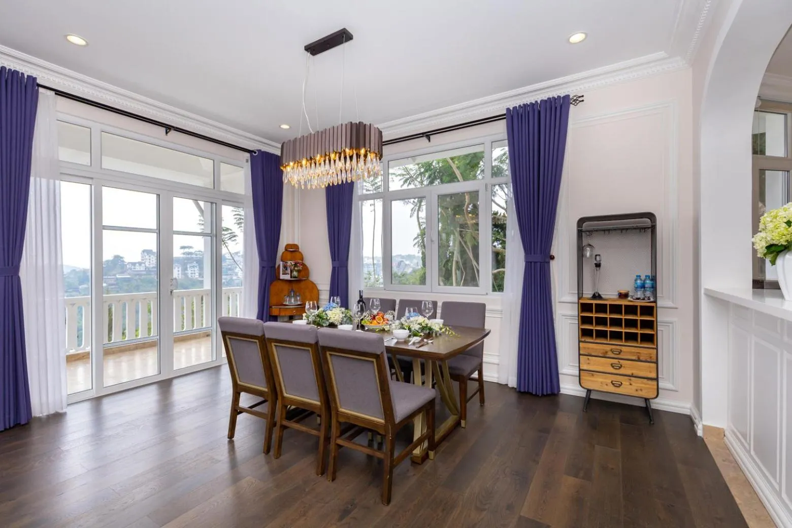 Living room in RANG DONG VILLAS