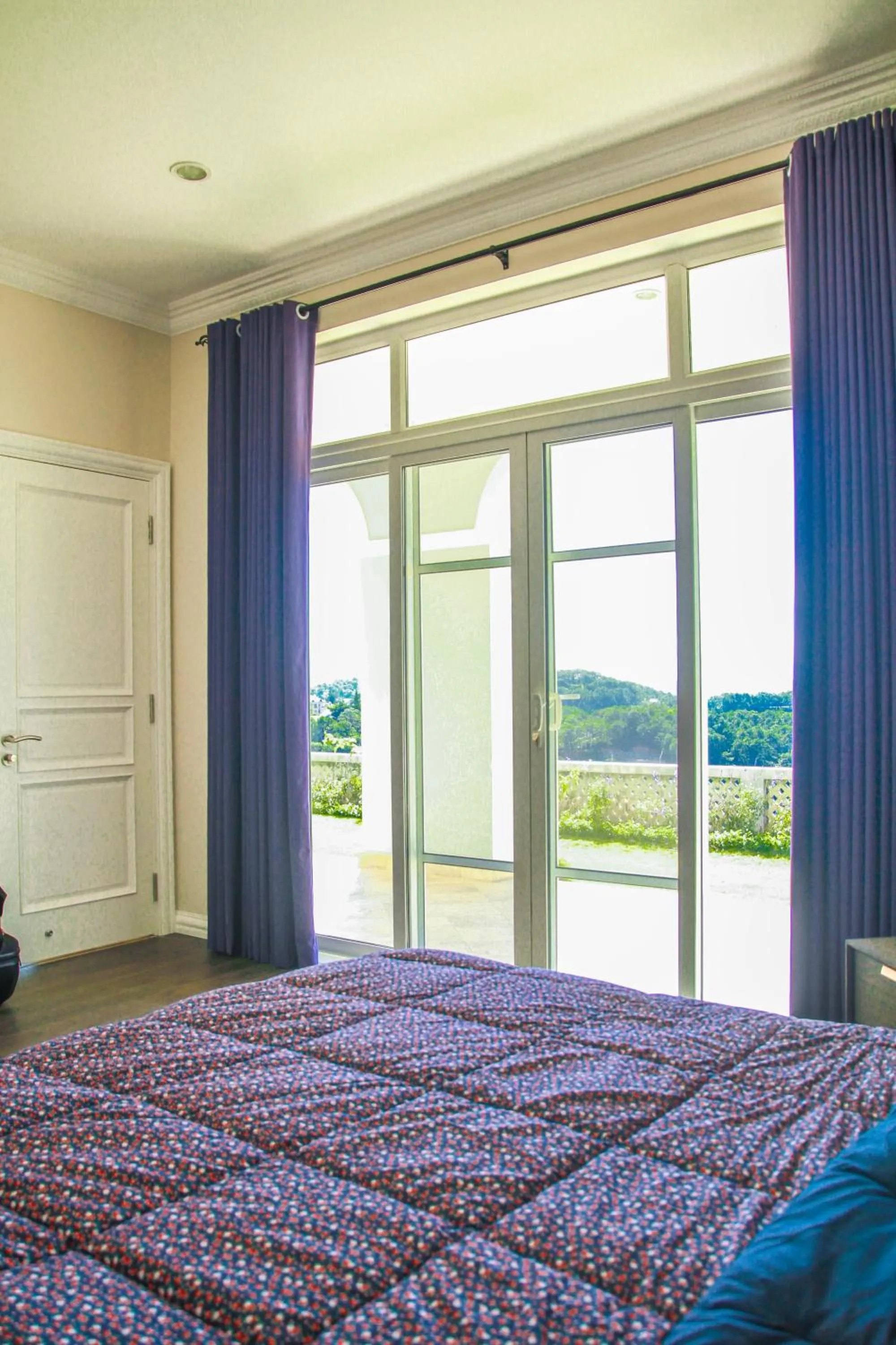 Mountain view, Bed in RANG DONG VILLAS