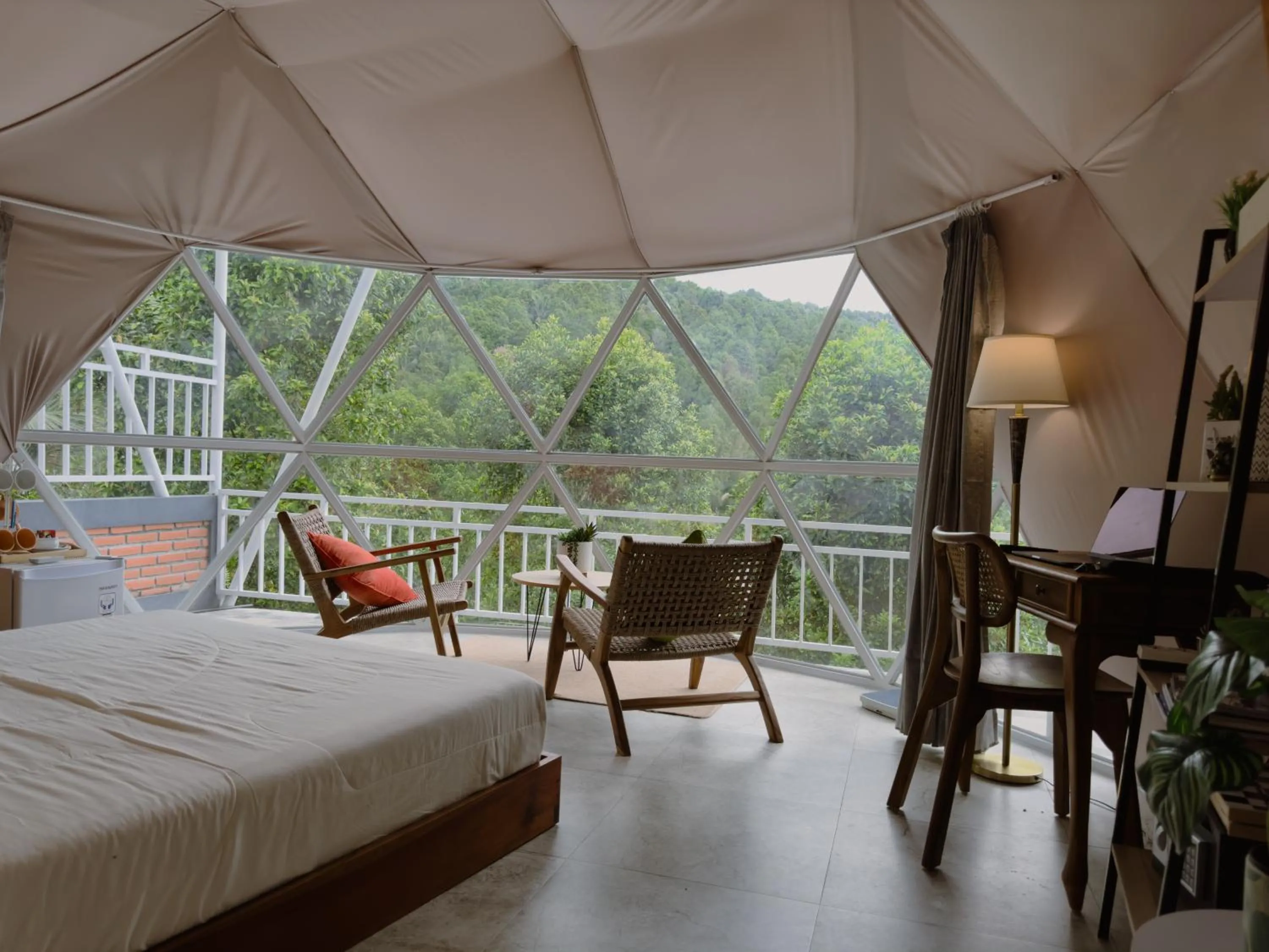 Natural landscape, Bed in Moondock Luxury Camp