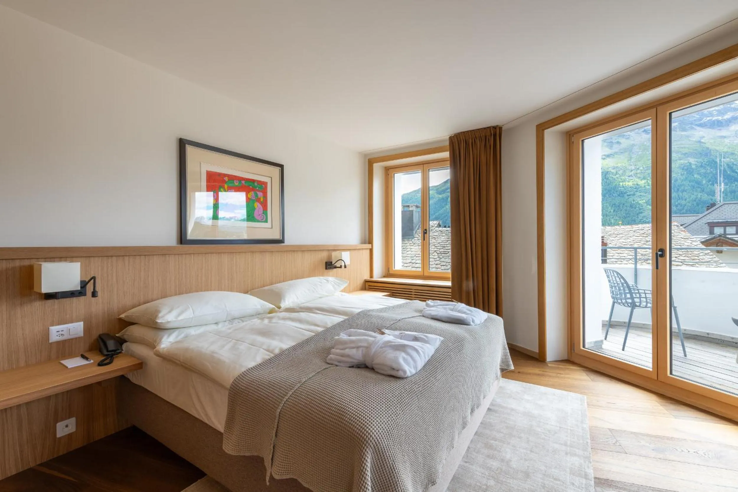 Bedroom, Bed in Art Boutique Hotel Monopol