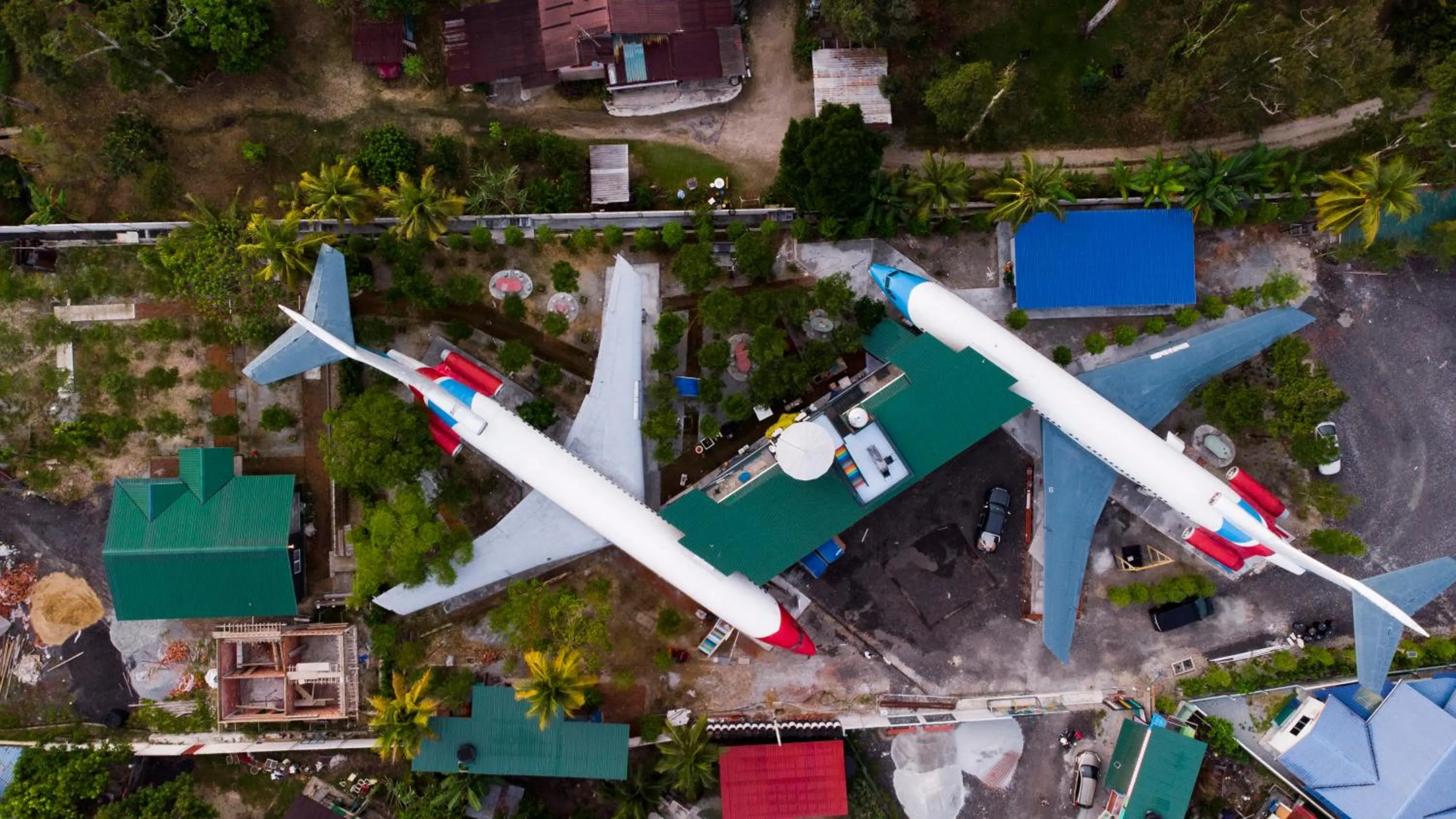 Bird's eye view in Twin Jets Resort