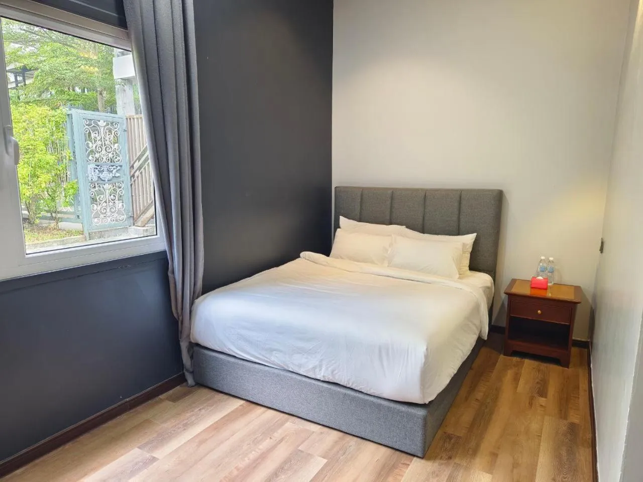 Bed in Twin Jets Resort