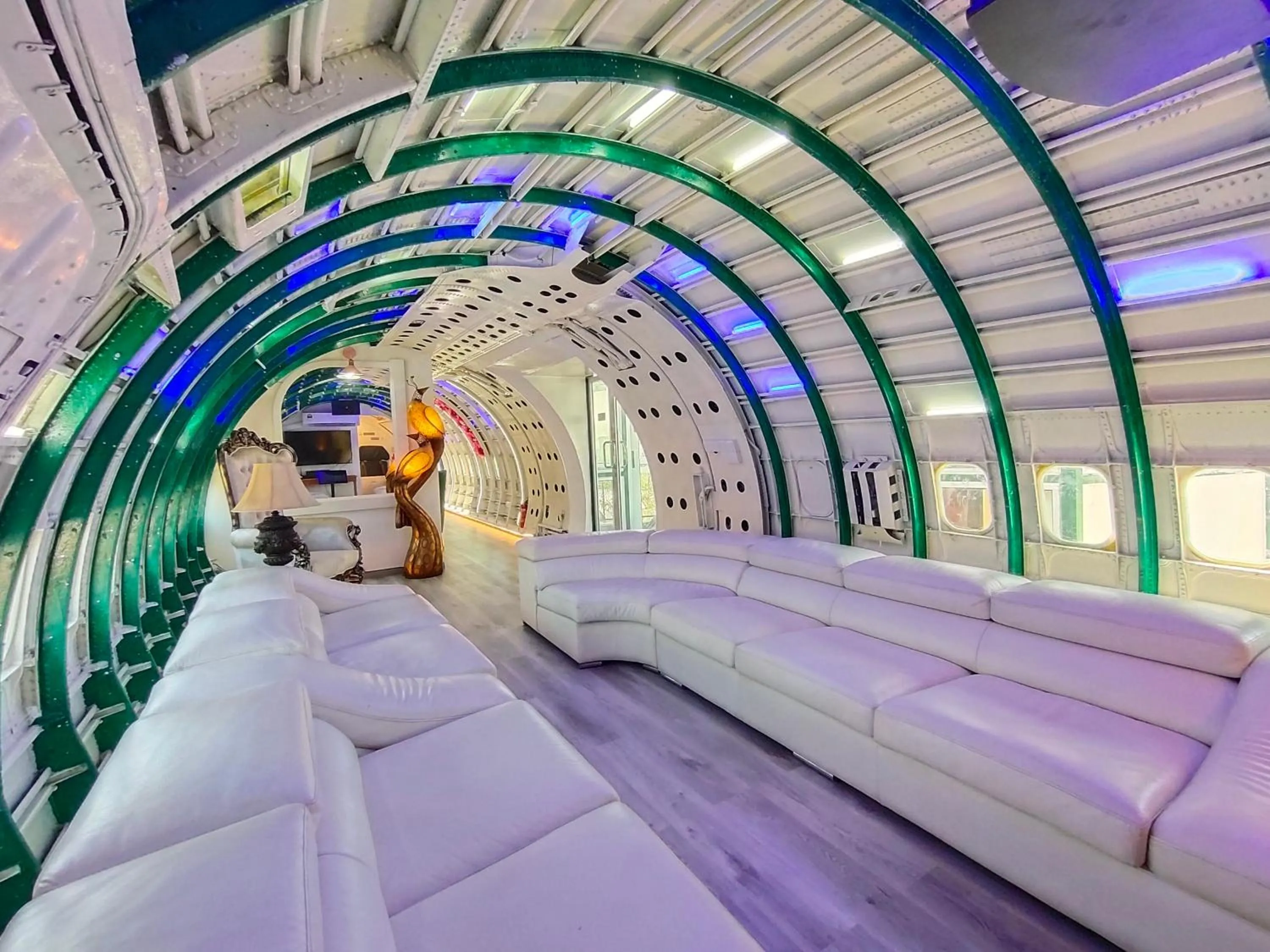 Seating area in Twin Jets Resort