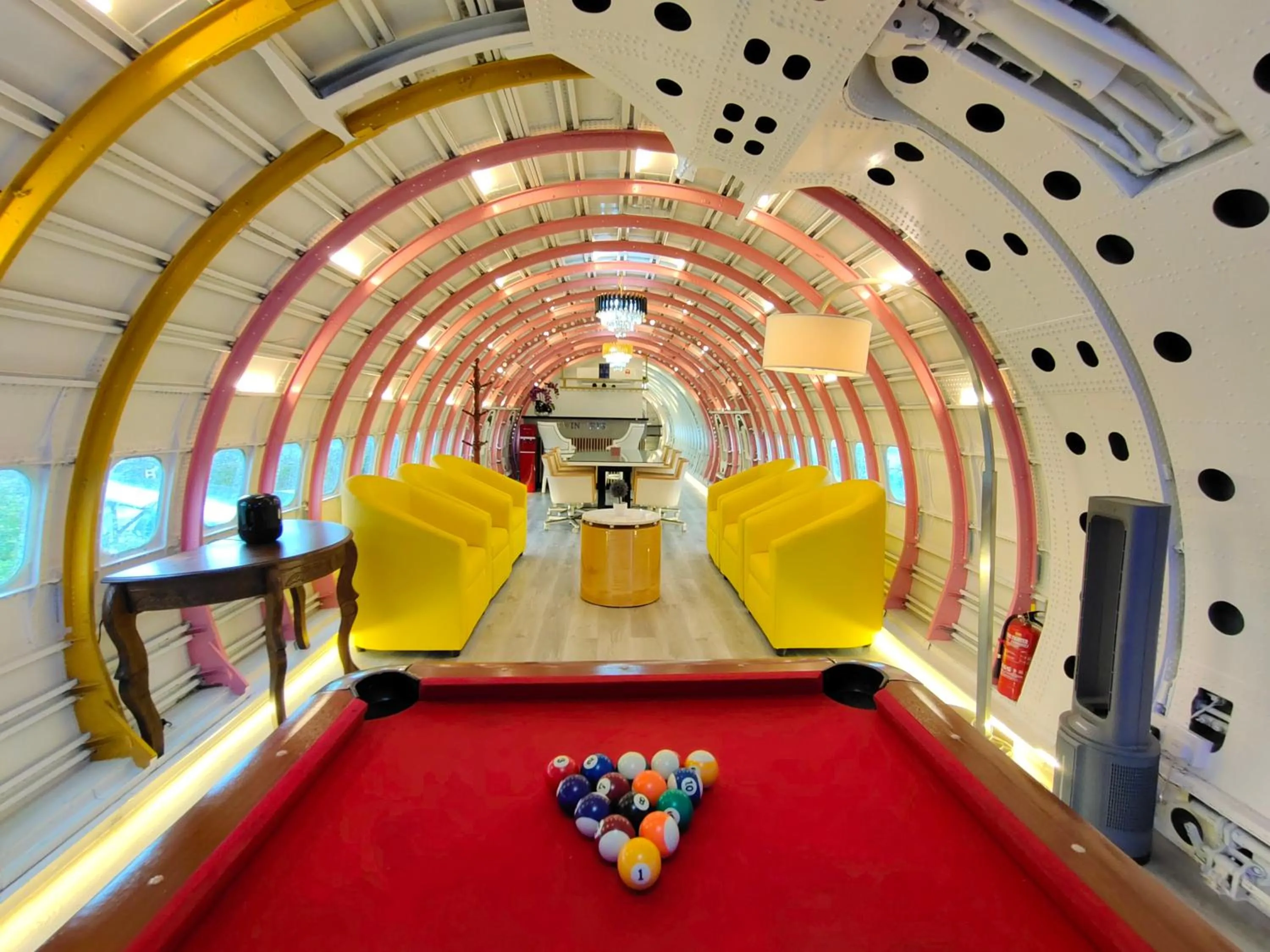 Seating area in Twin Jets Resort