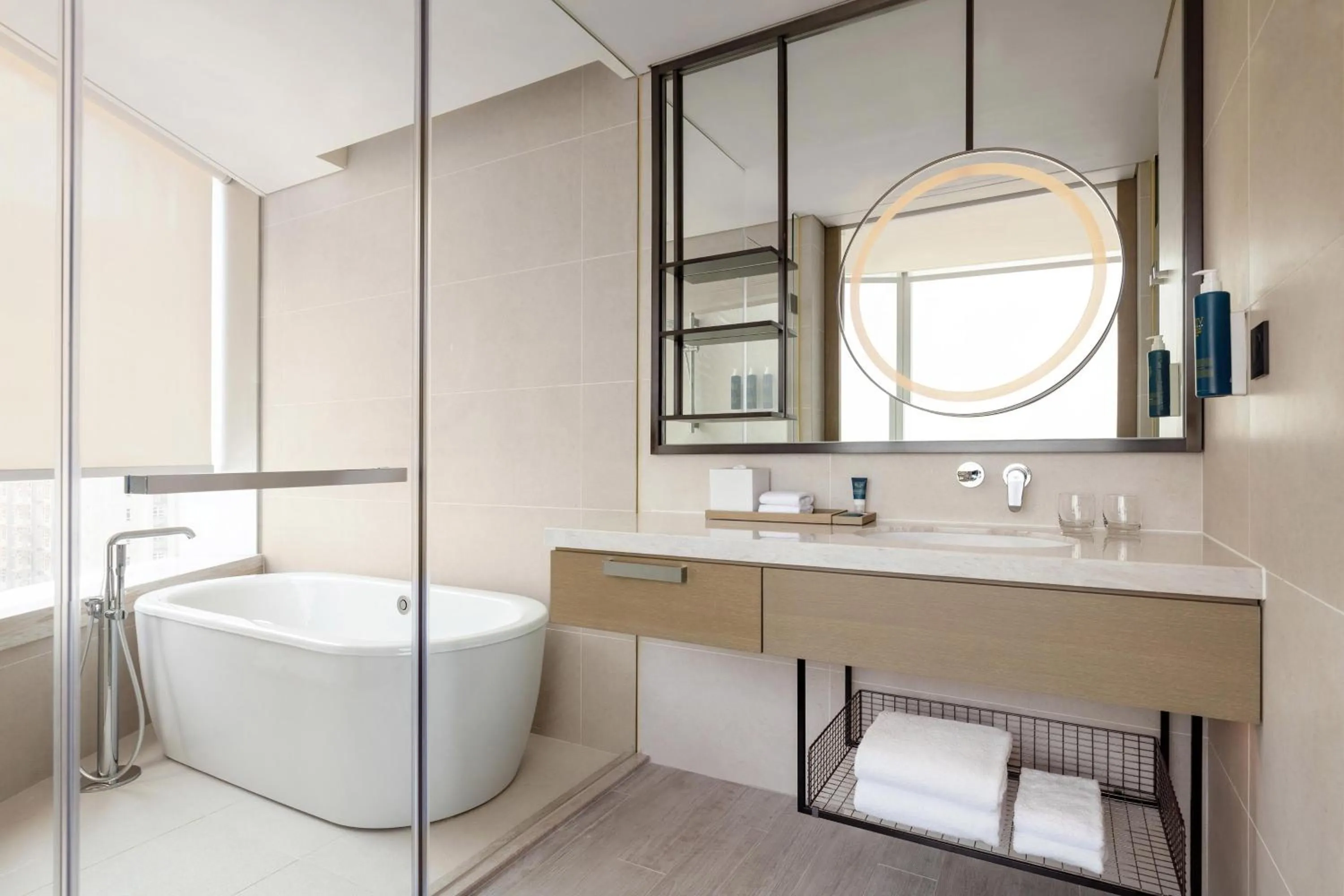 Bathroom in Four Points by Sheraton Hong Kong, Tung Chung