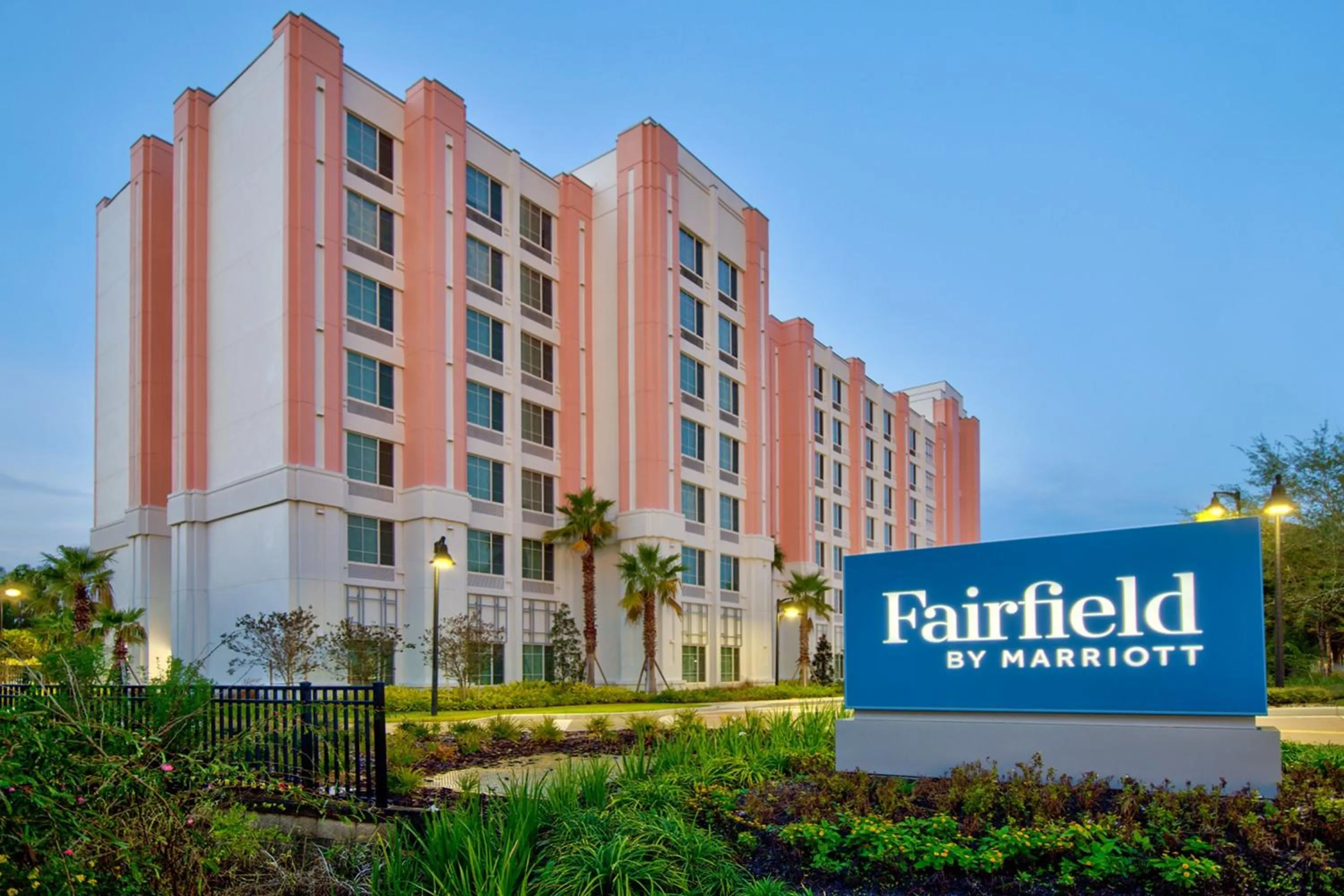 Property building in Fairfield by Marriott Inn & Suites Orlando at FLAMINGO CROSSINGS® Town Center