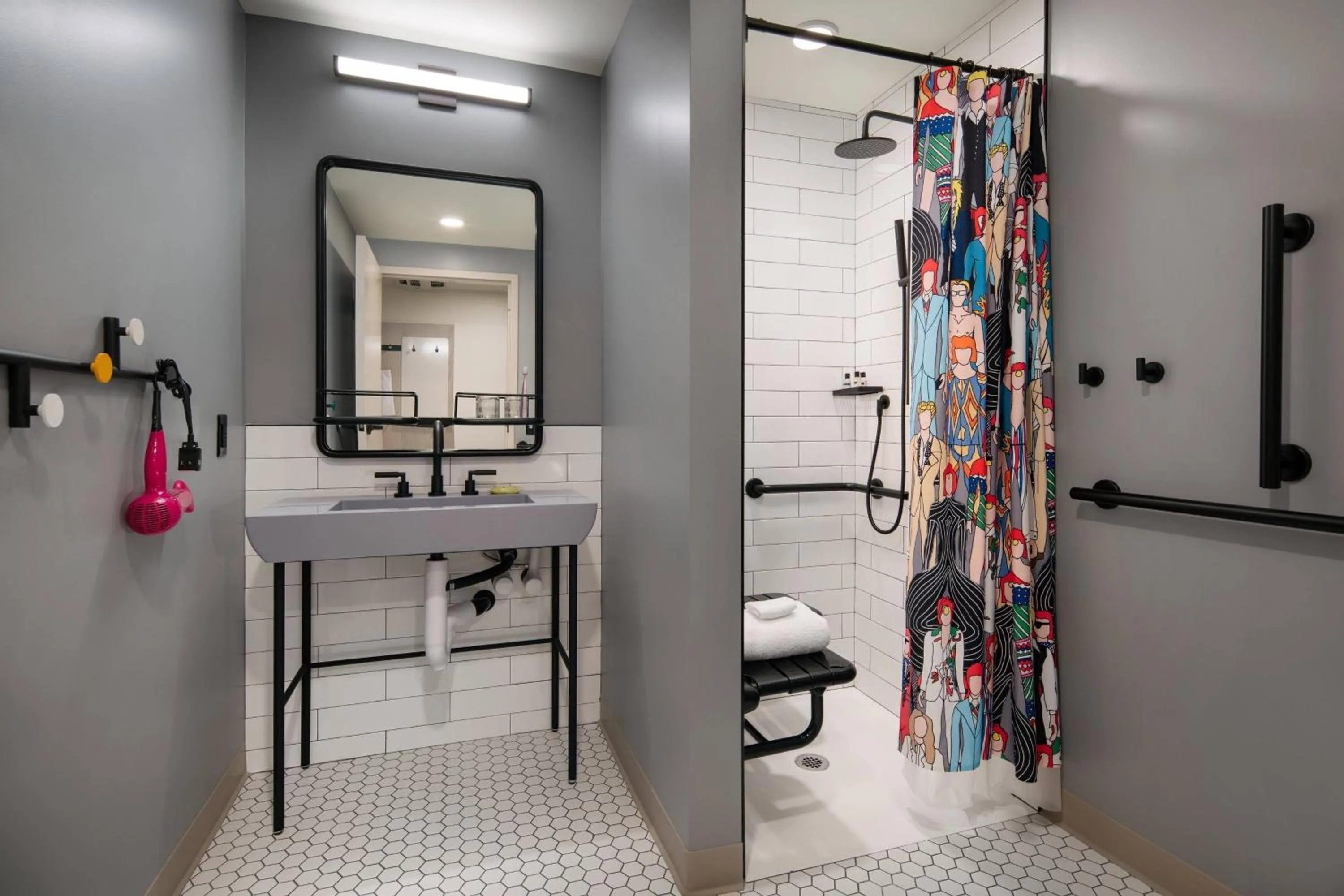 Bathroom in Moxy Portland Downtown