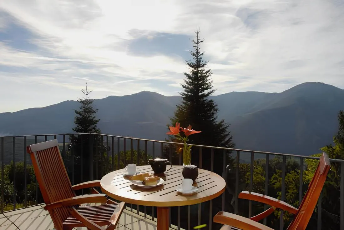 Mountain view in Hotel Sant Bernat