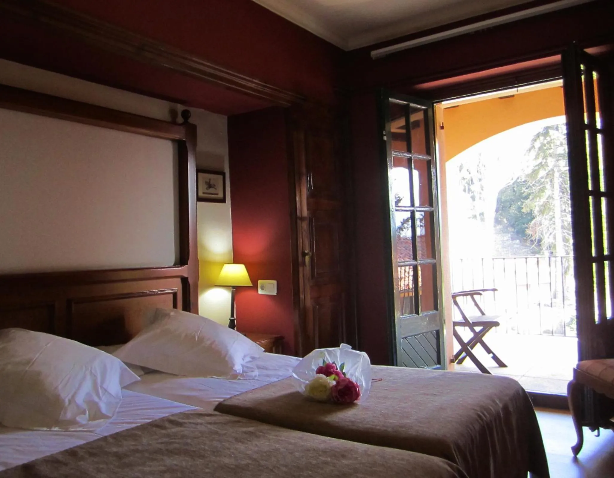 Bedroom, Bed in Hotel Sant Bernat